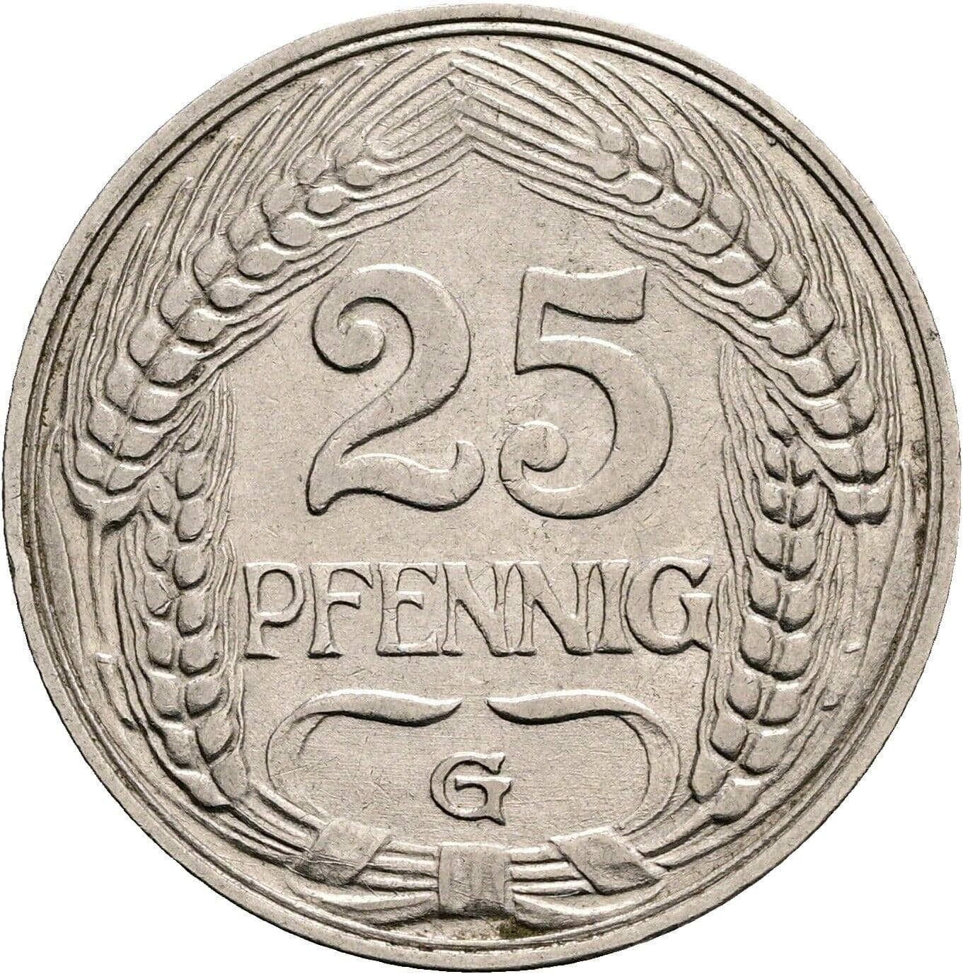 25 Pfennig