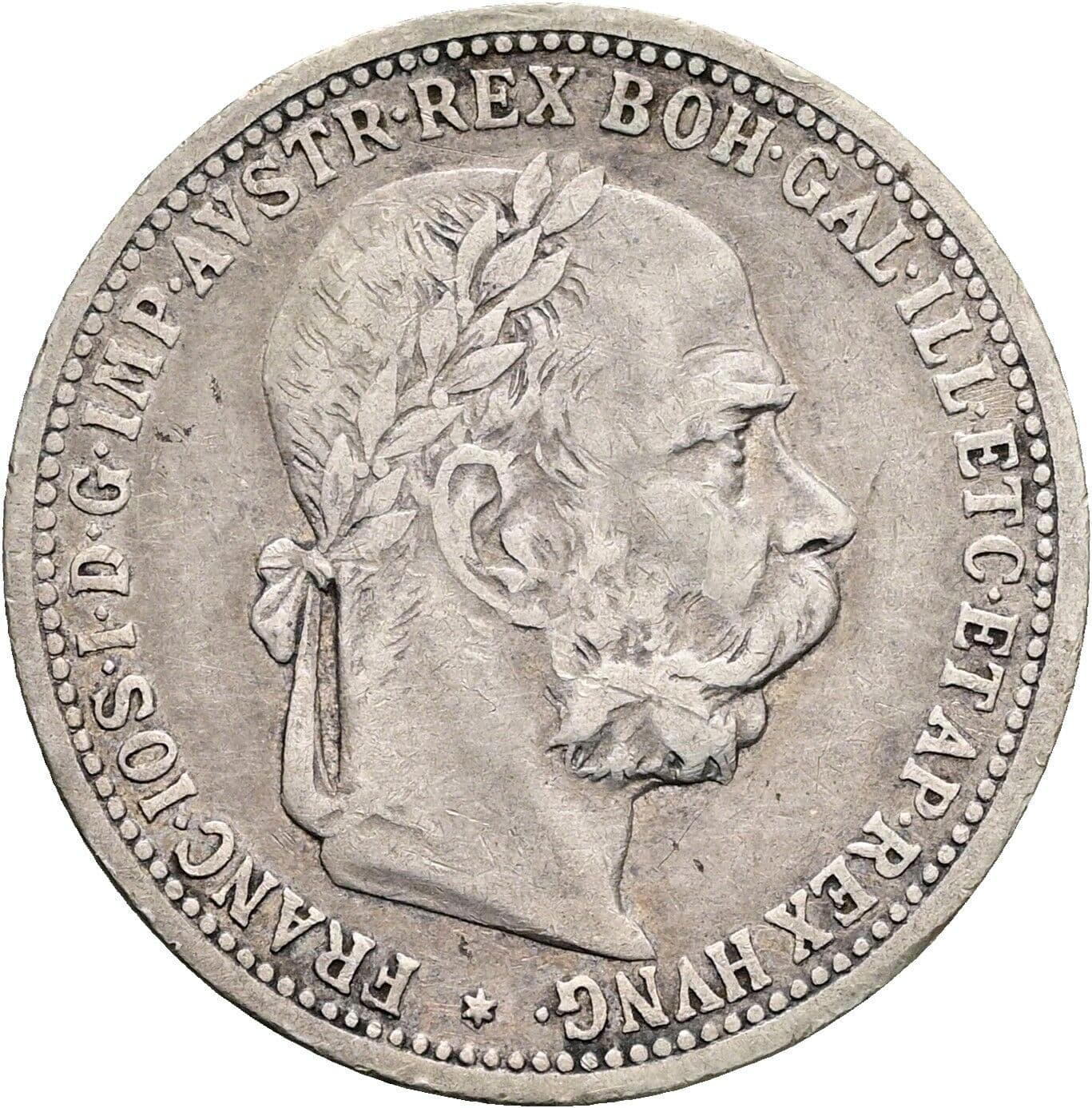 1 Krone Franz Joseph I. 1848-1916 1900 – Vorderseite