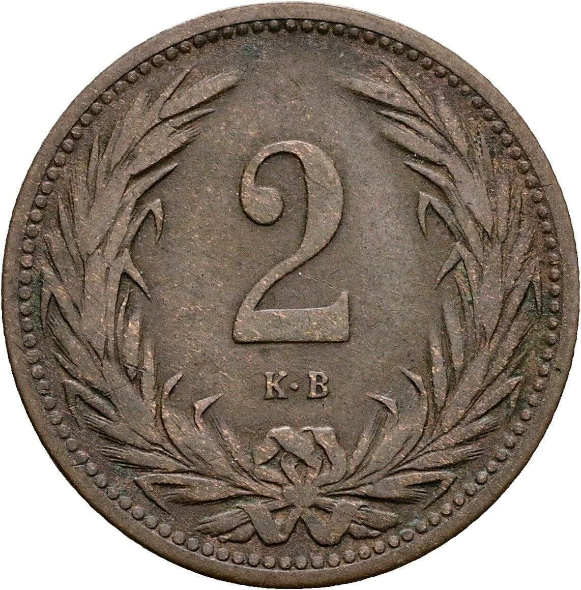 2 Filler Franz Joseph I. 1848-1916 1907 KB, Kremnitz – Vorderseite