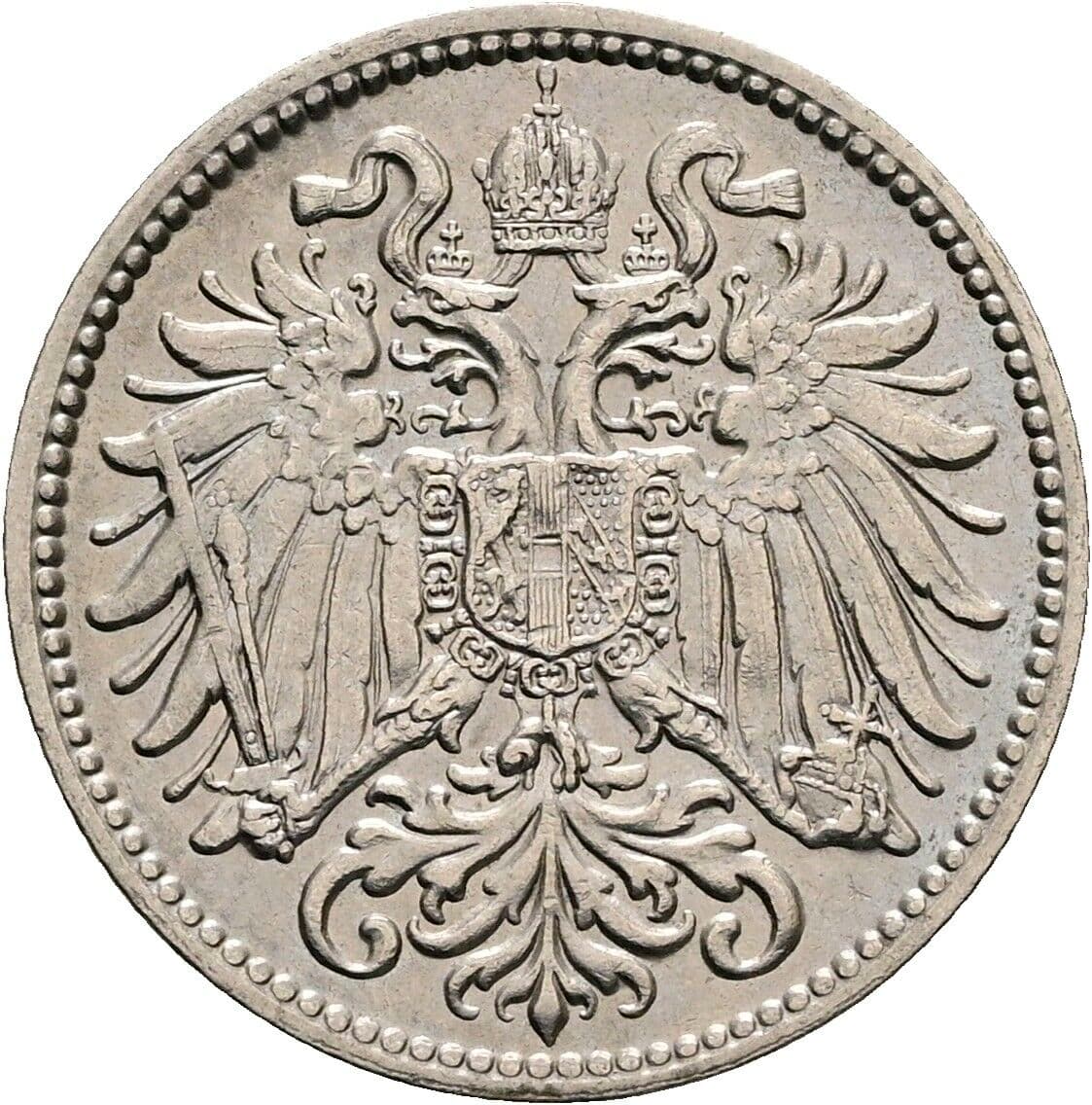 10 Heller Franz Joseph I. 1848-1916 1910 – Rückseite