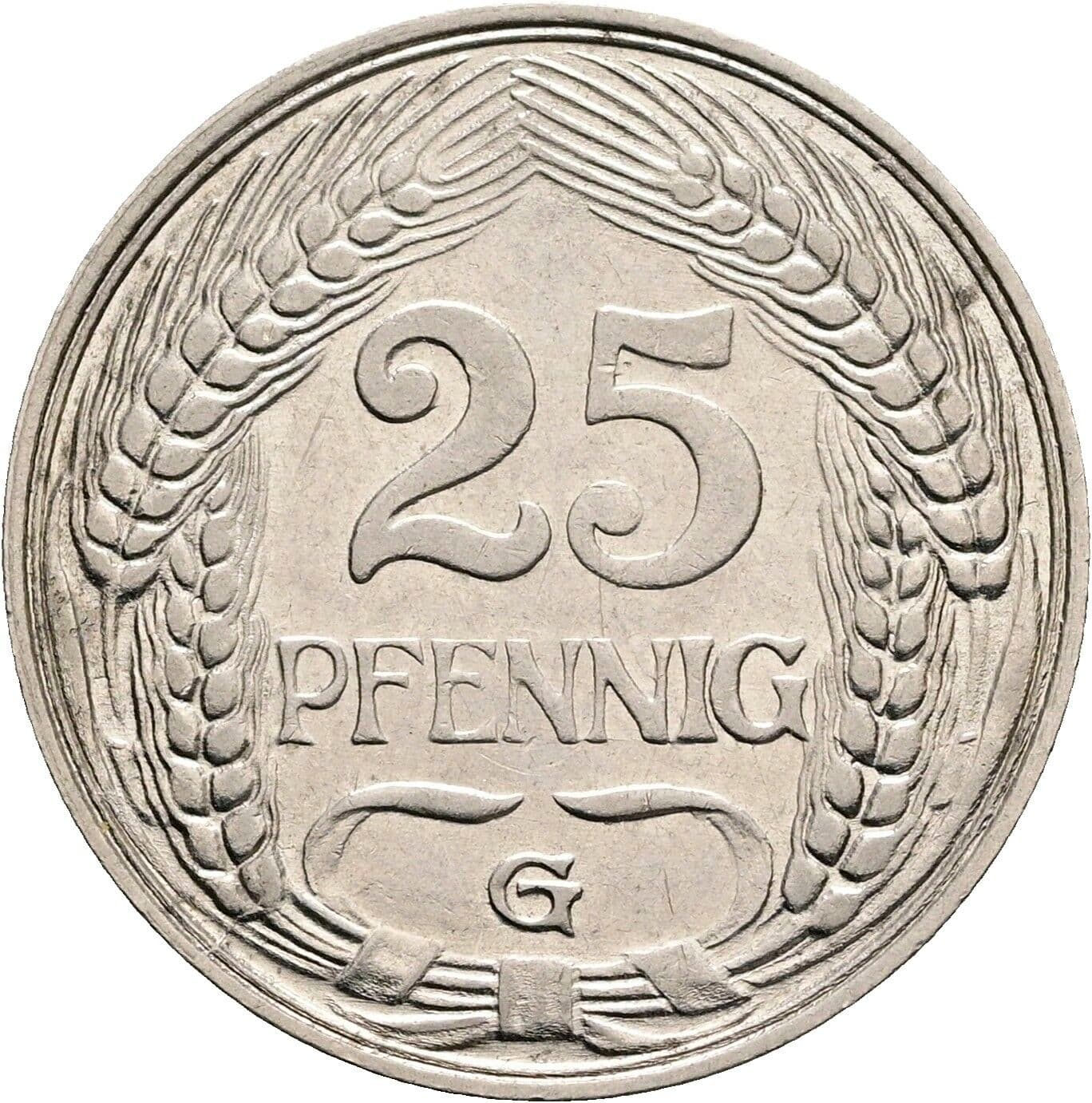 25 Pfennig
