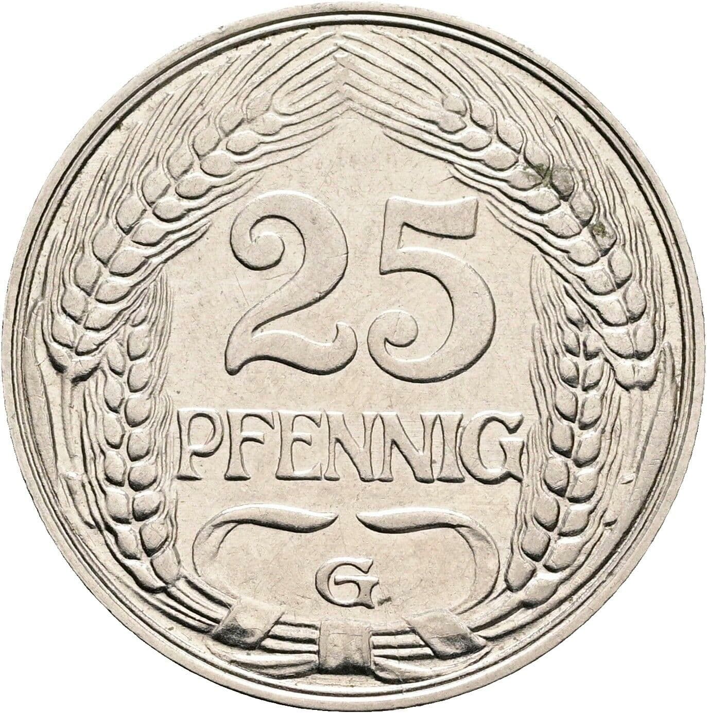 25 Pfennig
