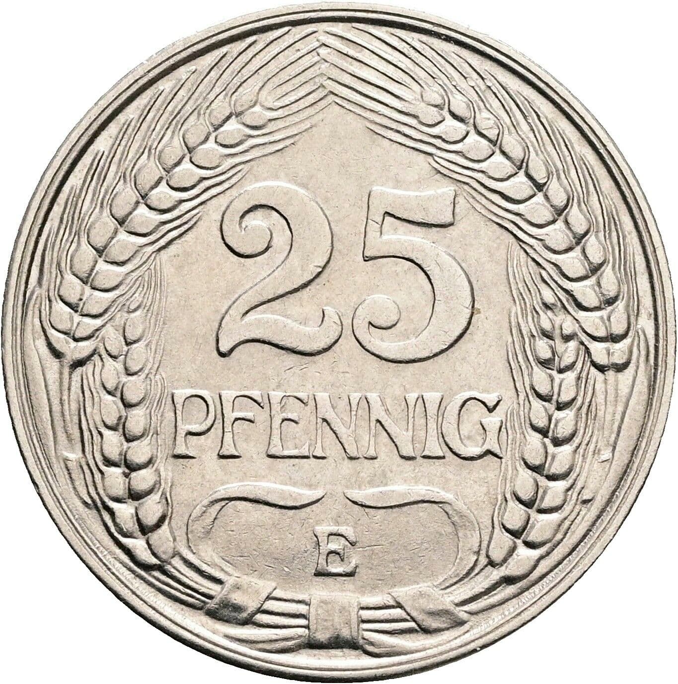 25 Pfennig