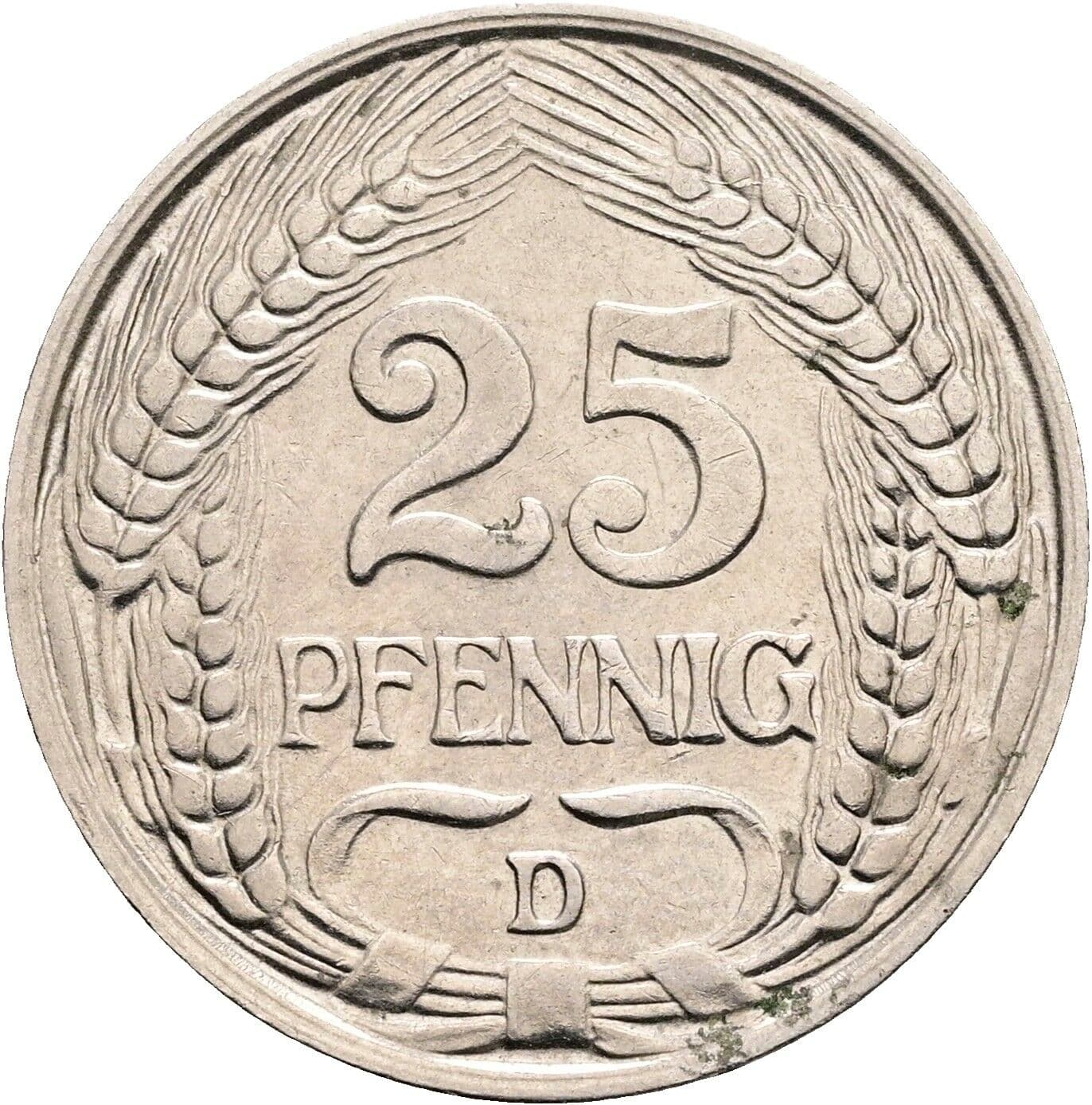 25 Pfennig