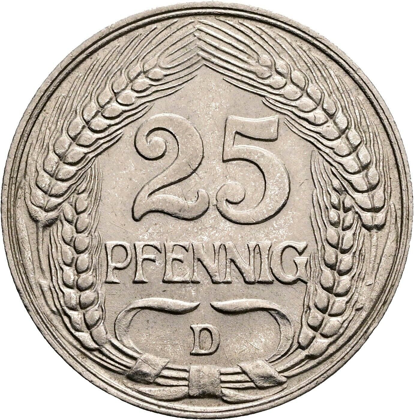 25 Pfennig