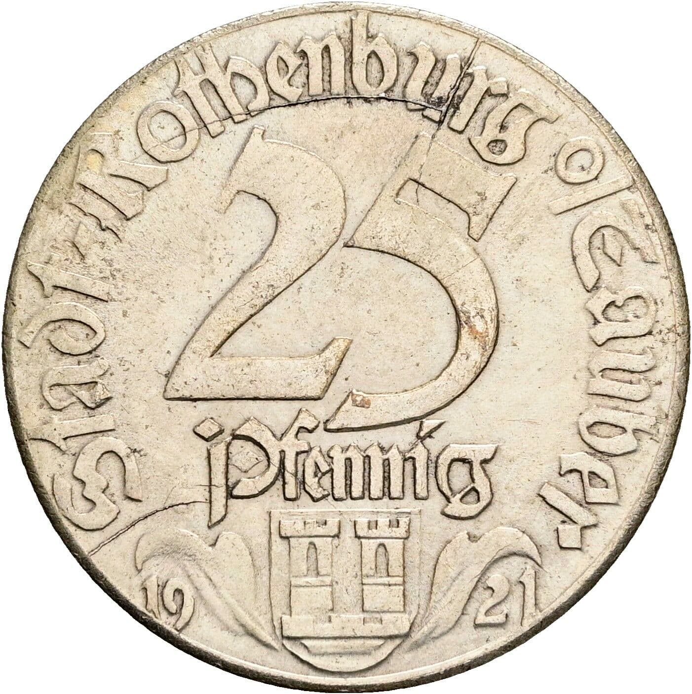 25 Pfennig