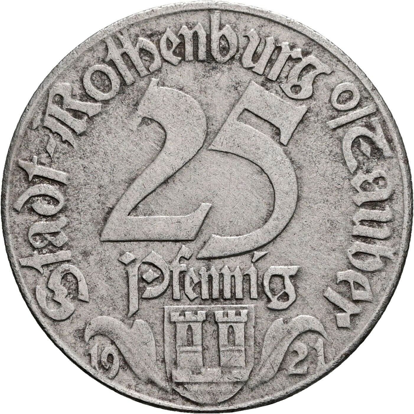 25 Pfennig