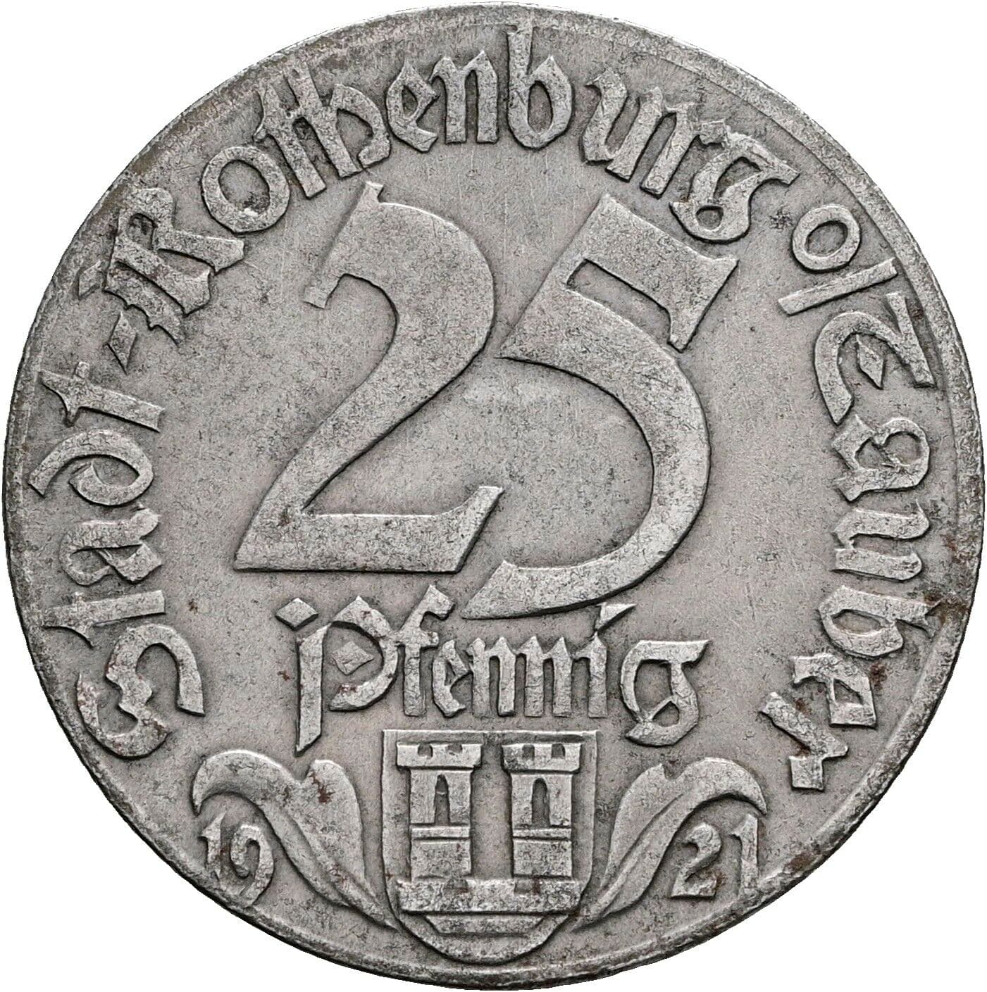 25 Pfennig