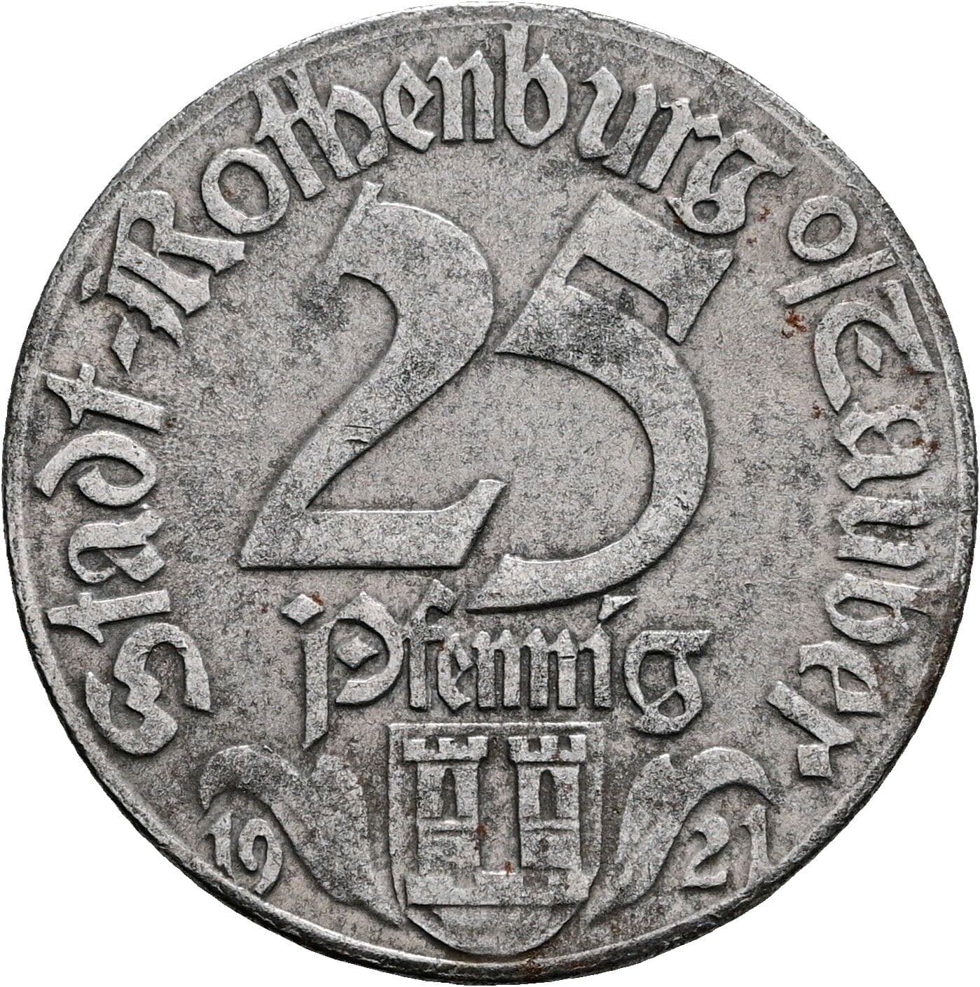 25 Pfennig