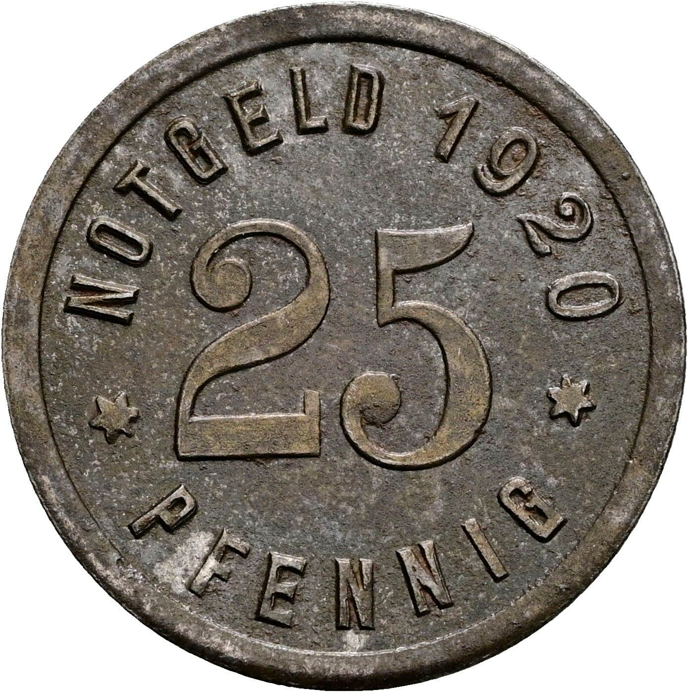 25 Pfennig