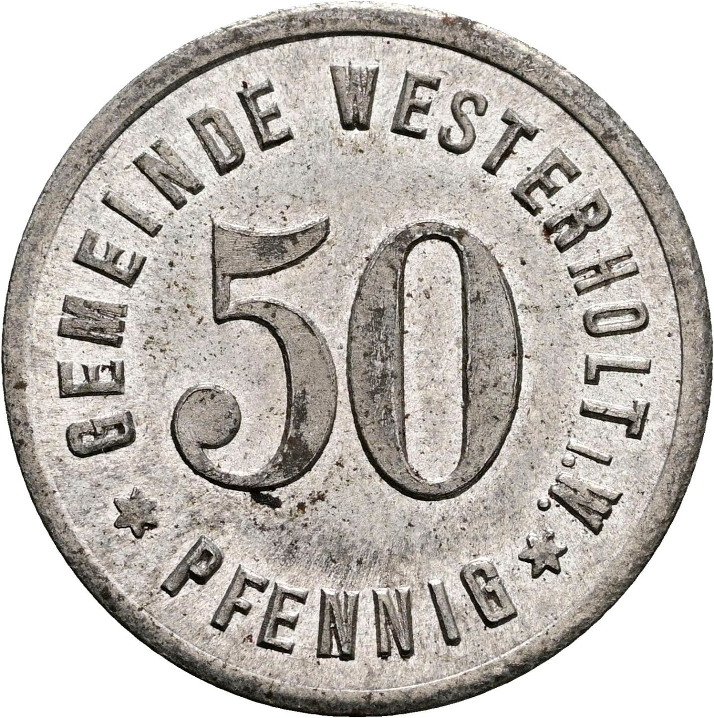 50 Pfennig 1920 – Vorderseite