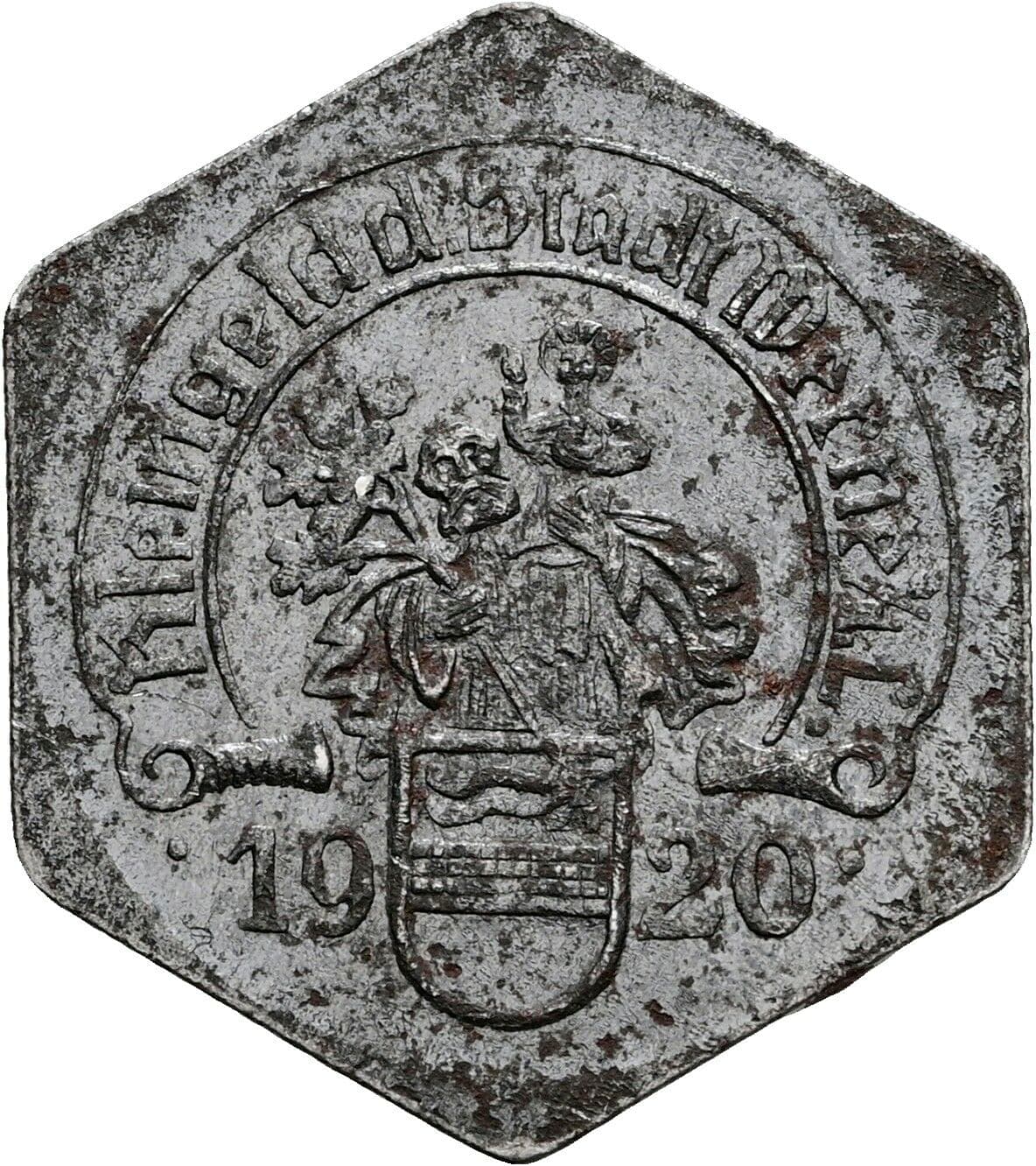 25 Pfennig 1920 – Rückseite