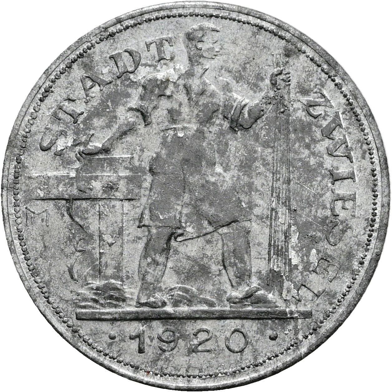 10 Pfennig 1920 – Rückseite