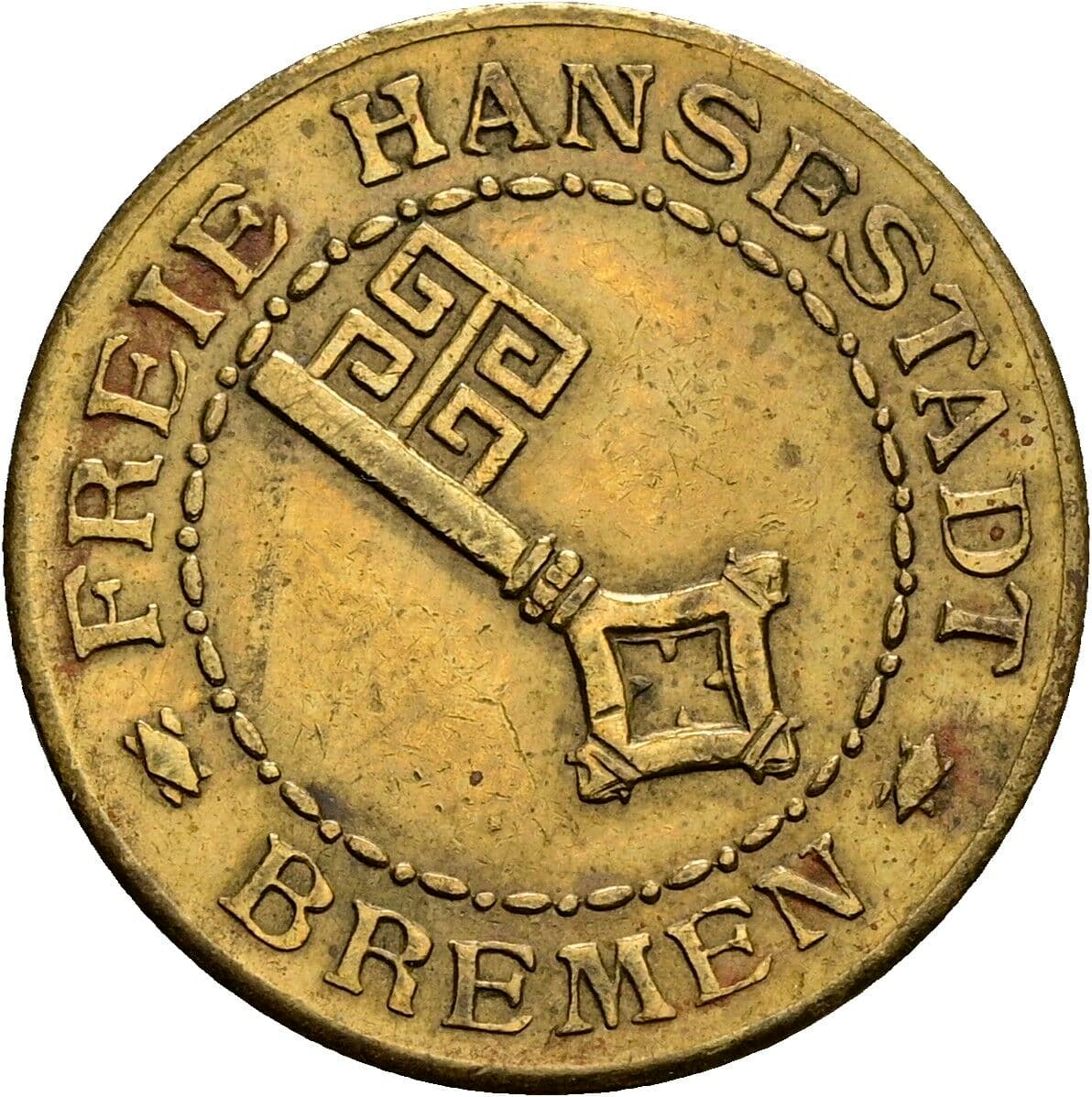 20 Pfennig ohne Jahr – Rückseite