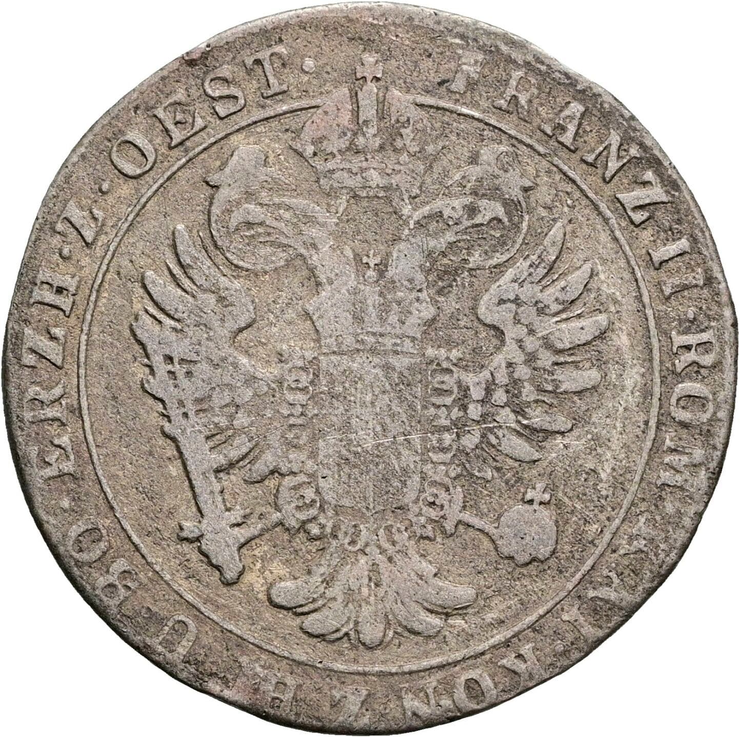 15 Soldi 1802 F Görz – Rückseite