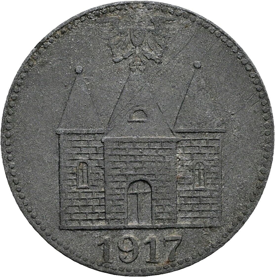 5 Pfennig 1917 – Rückseite