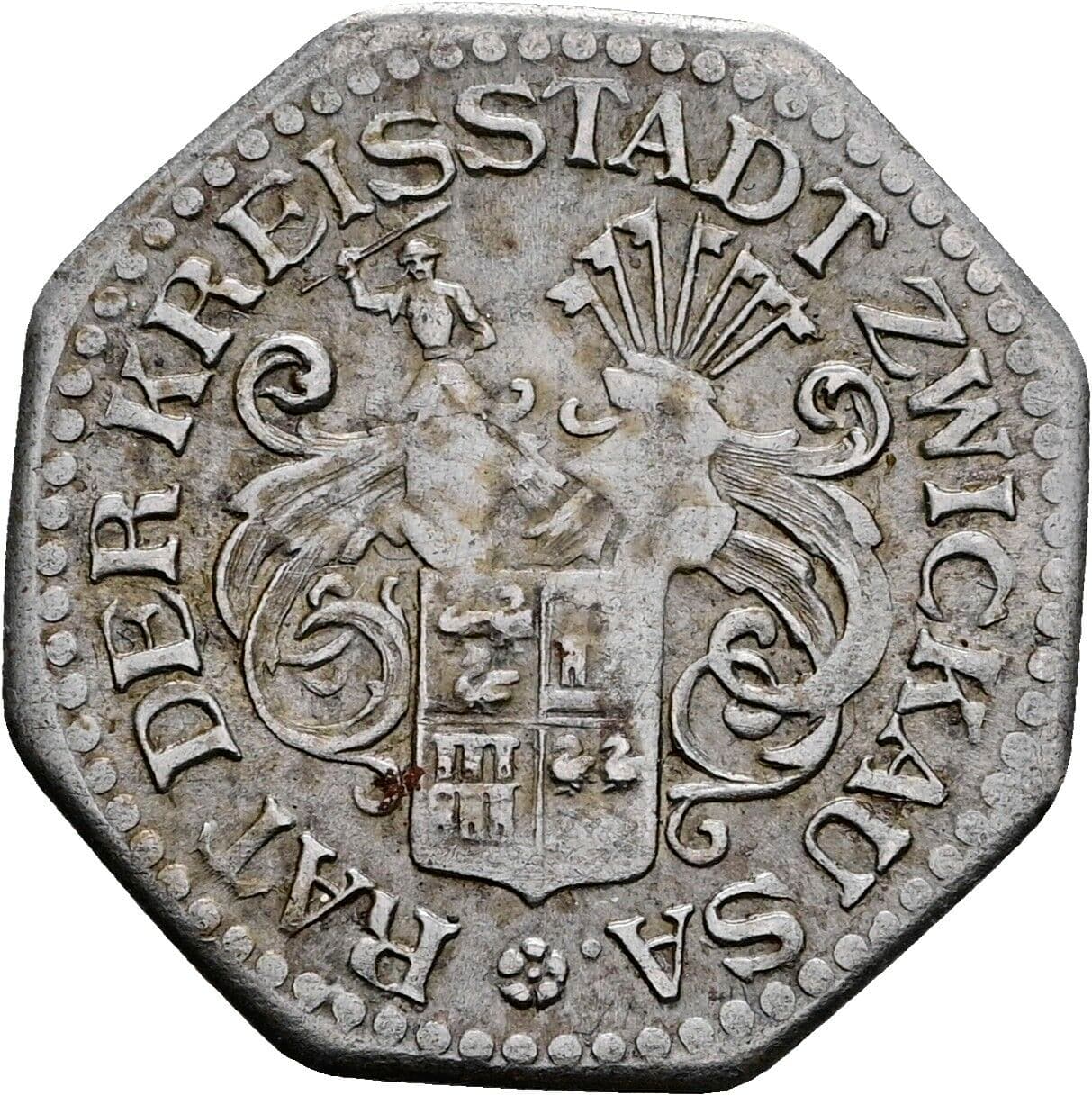 10 Pfennig 1918 – Rückseite