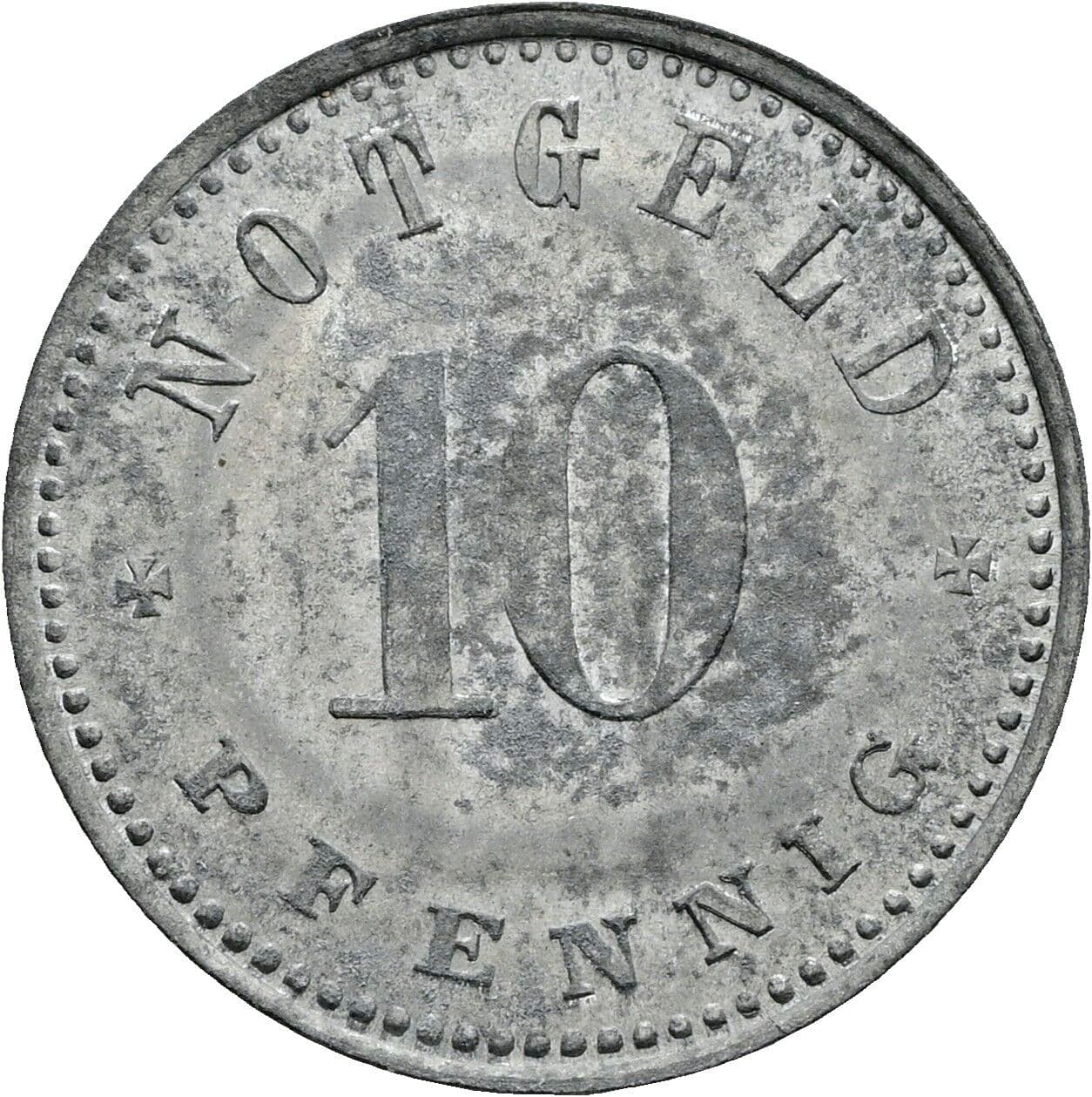 10 Pfennig 1920 – Vorderseite