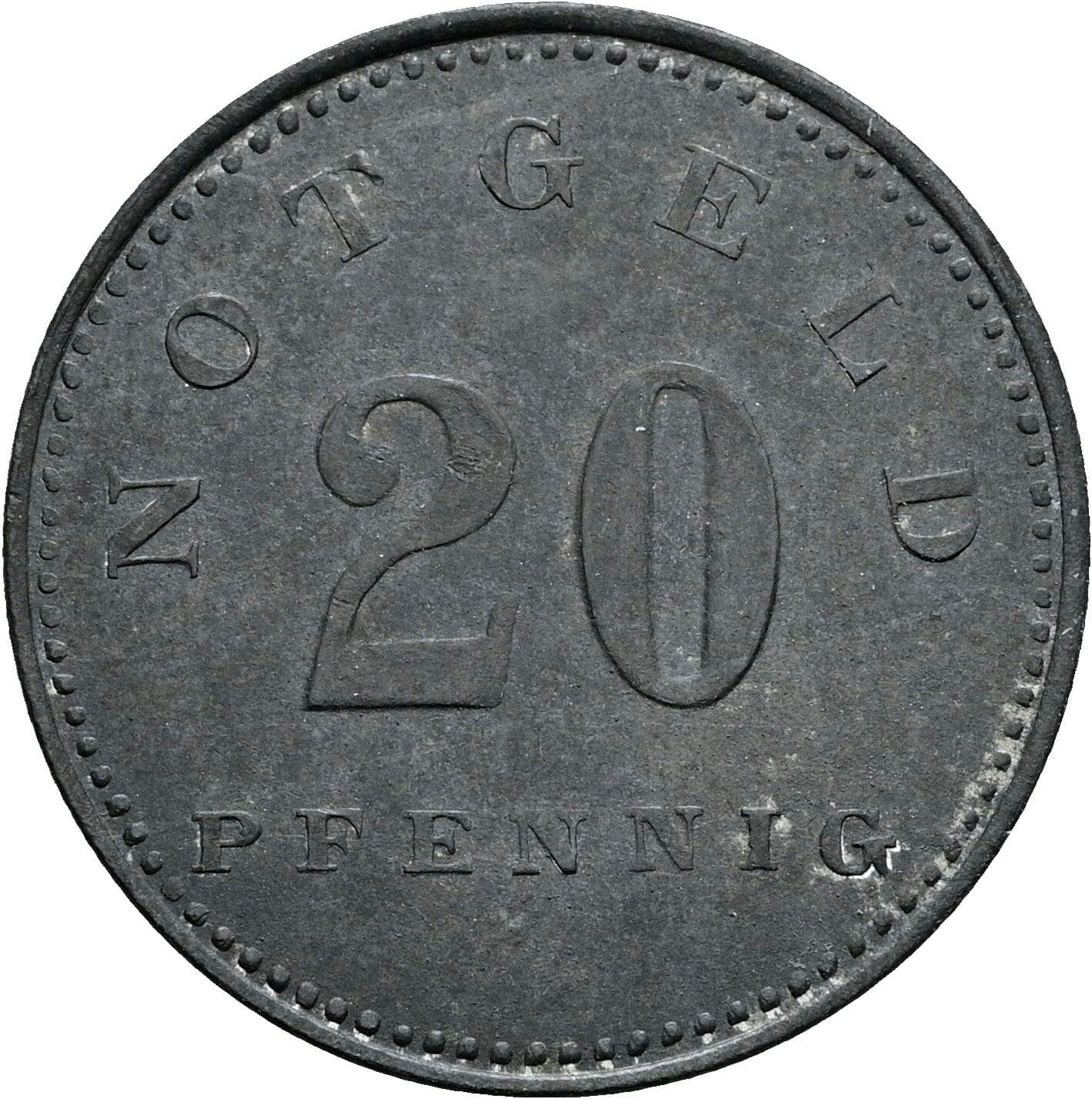 20 Pfennig 1919 – Vorderseite