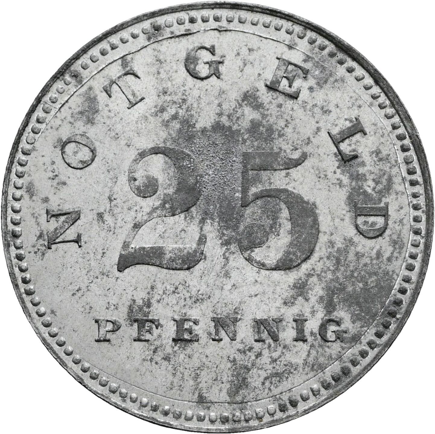 25 Pfennig 1919 – Vorderseite