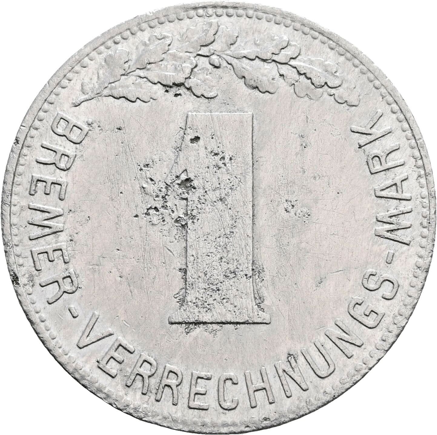 1 Mark ohne Jahr – Vorderseite
