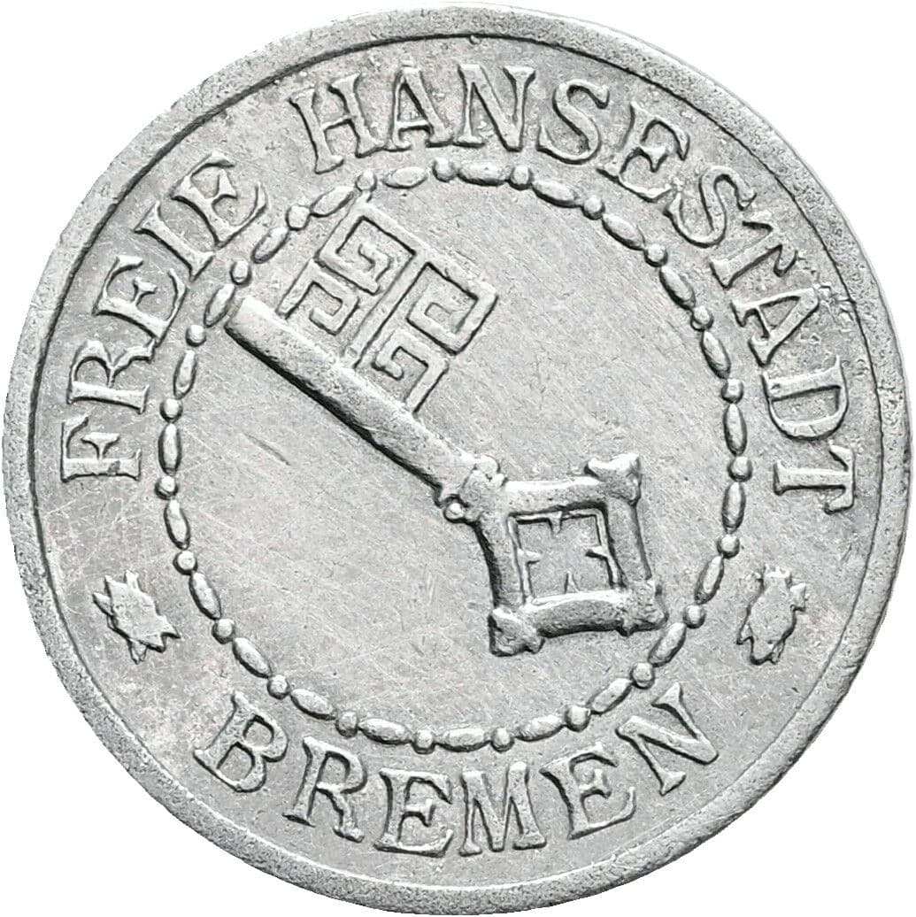 5 Pfennig ohne Jahr – Rückseite