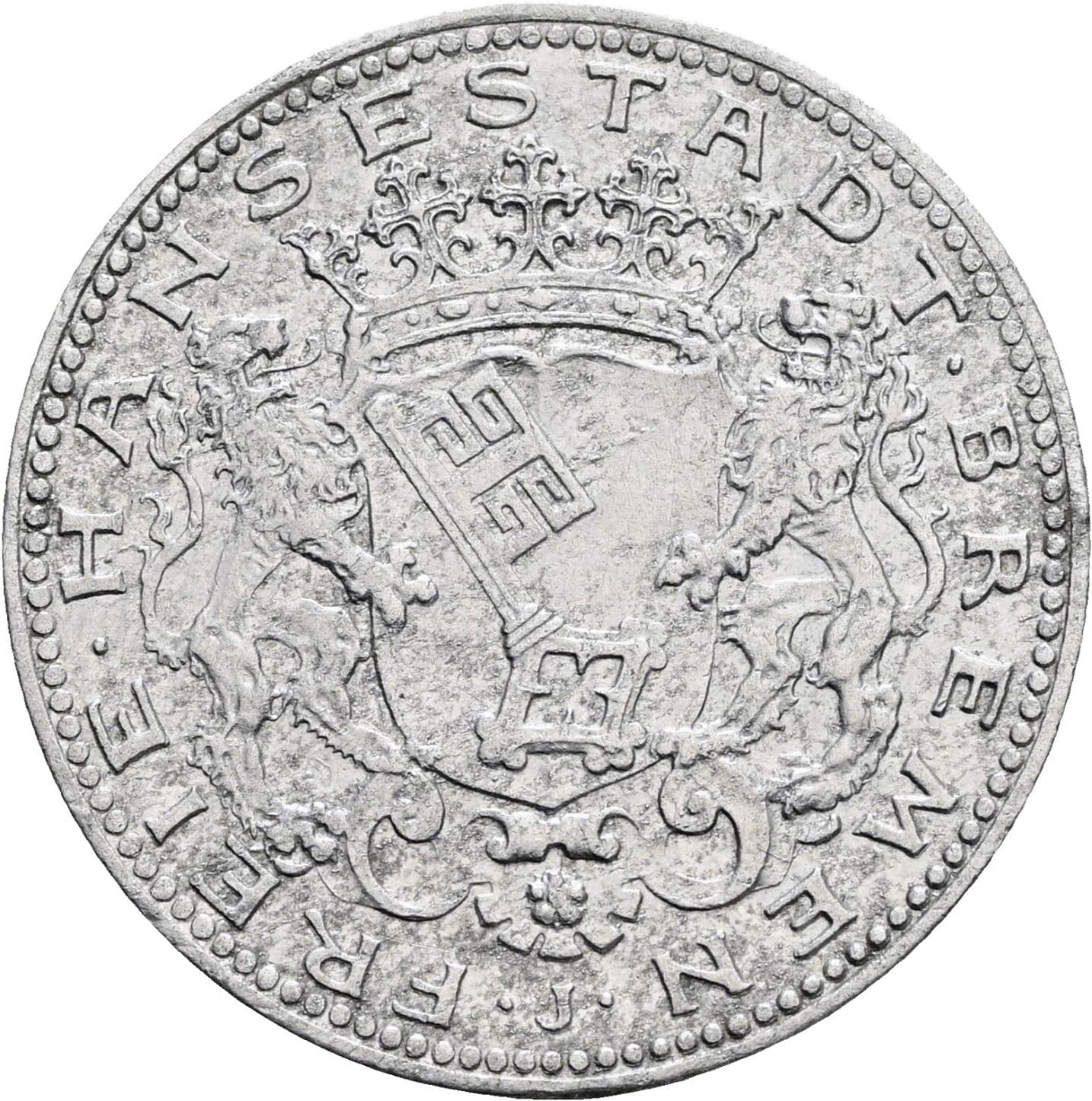 50 Pfennig ohne Jahr – Rückseite