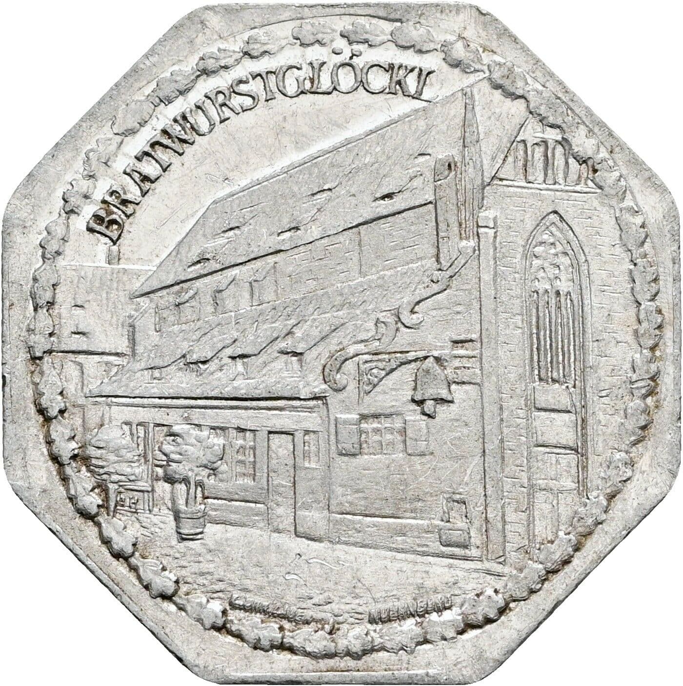 20 Pfennig ohne Jahr – Rückseite