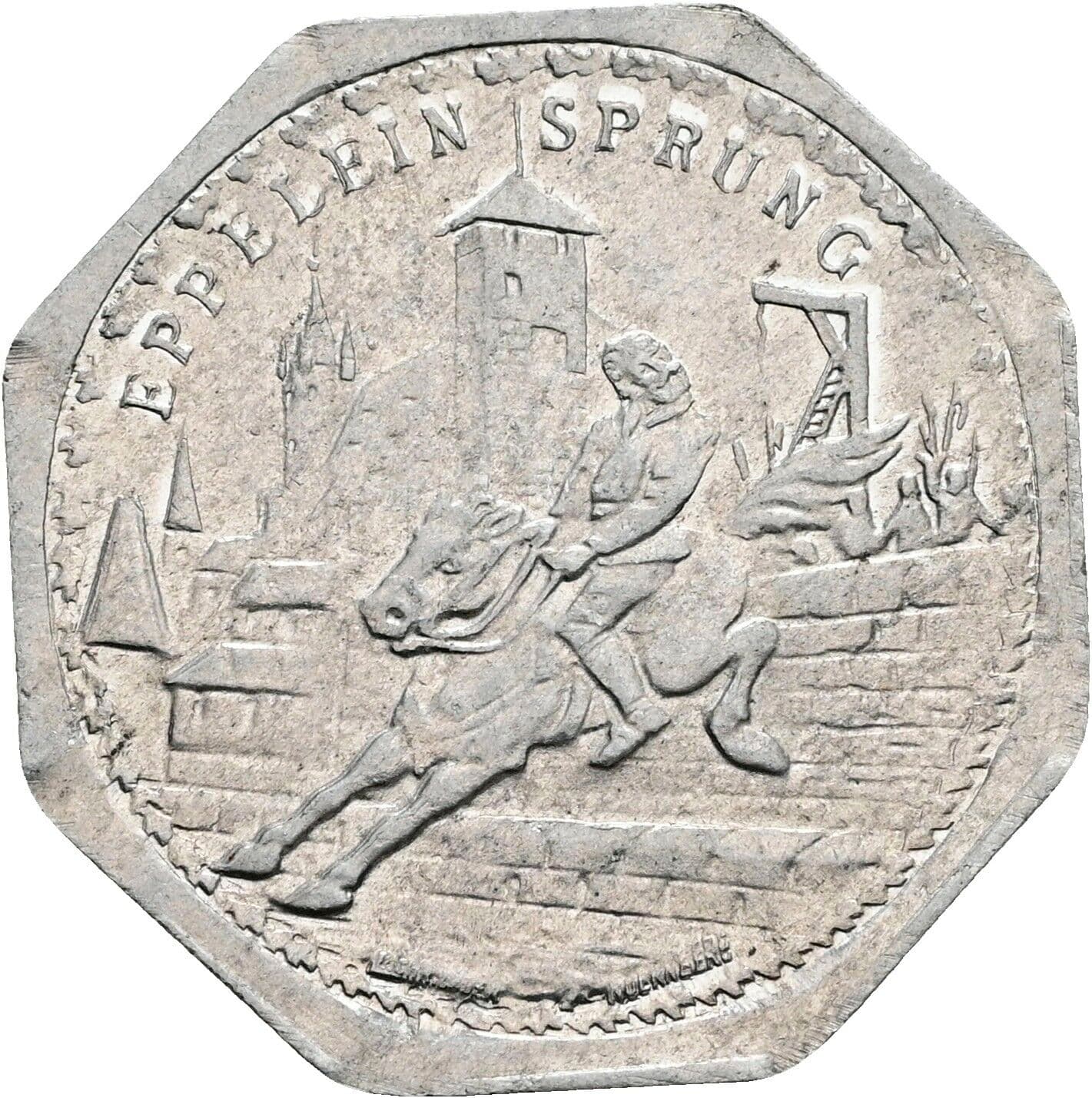 20 Pfennig ohne Jahr – Rückseite