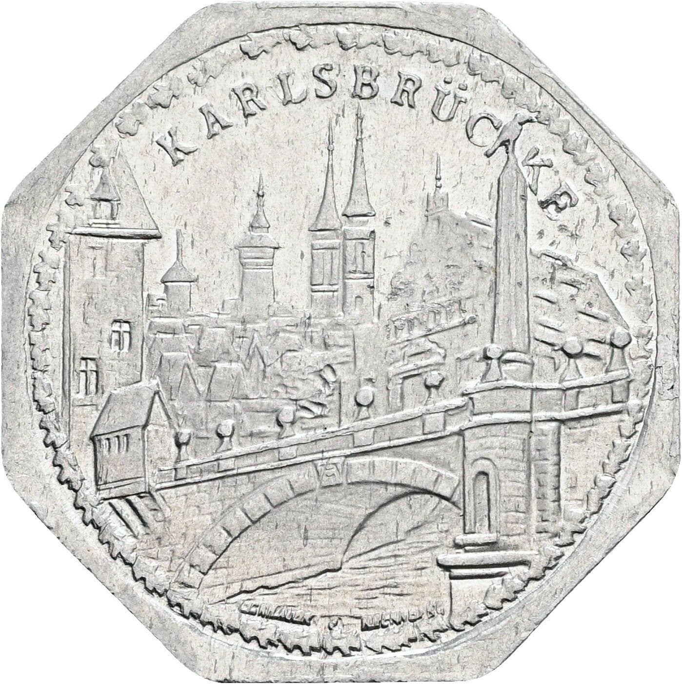 20 Pfennig ohne Jahr – Rückseite