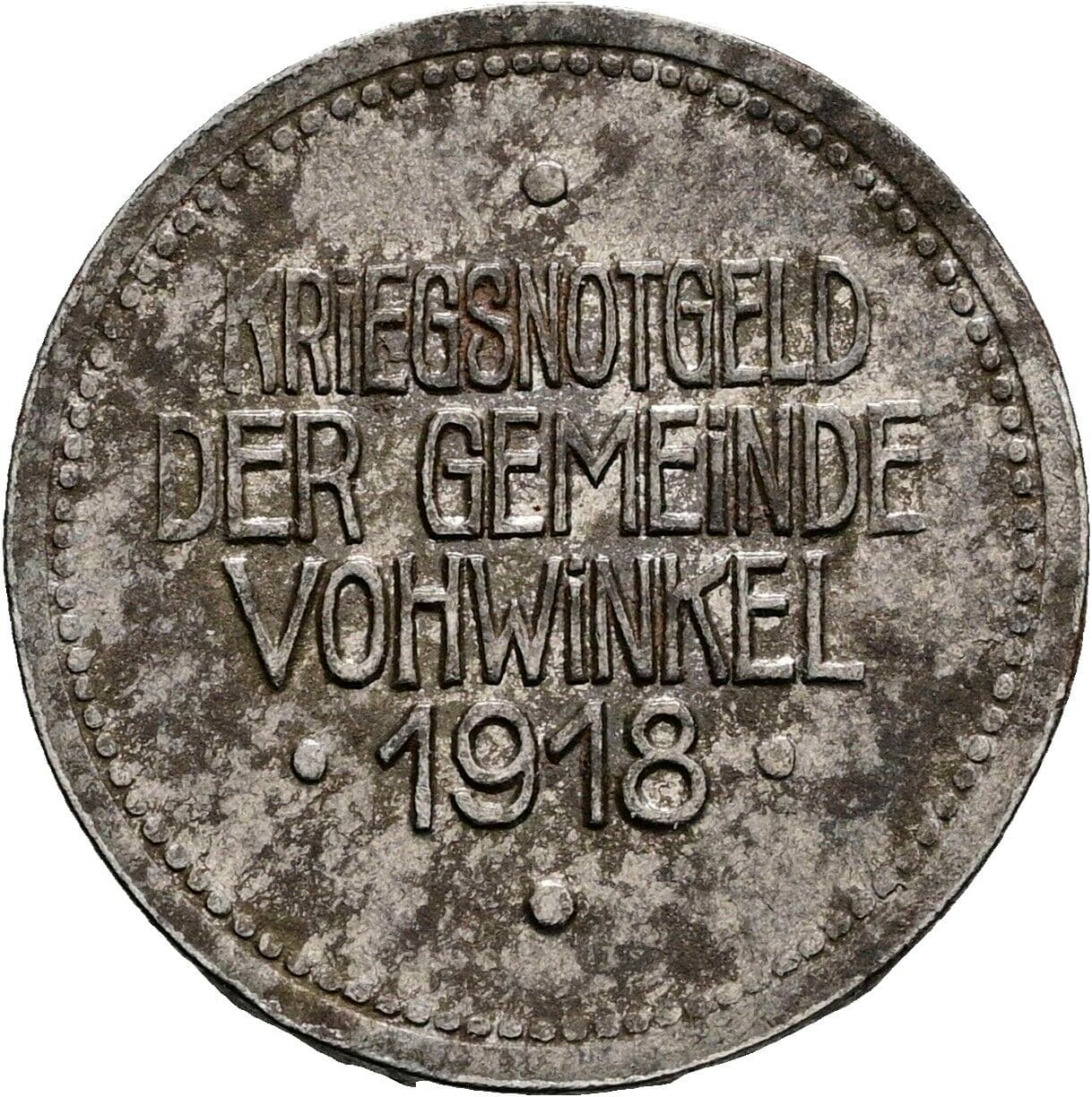 10 Pfennig 1918 – Rückseite