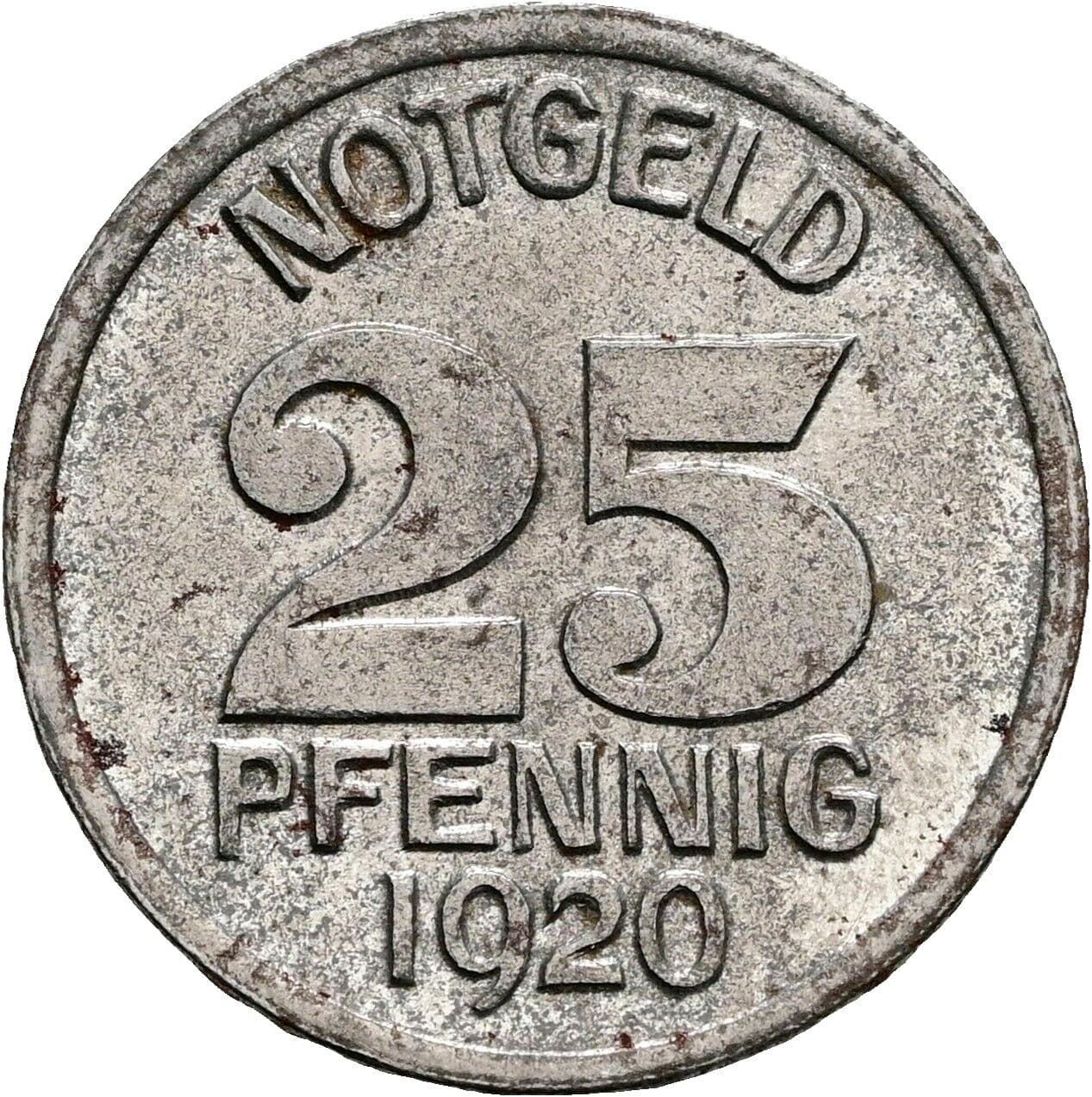 25 Pfennig