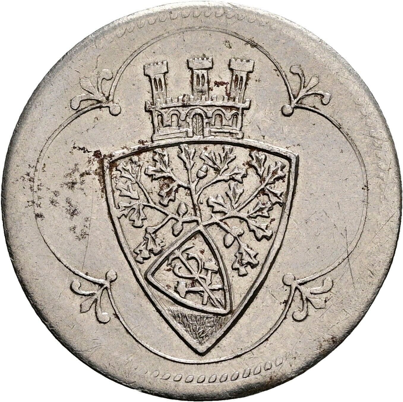 50 Pfennig 1920 – Rückseite