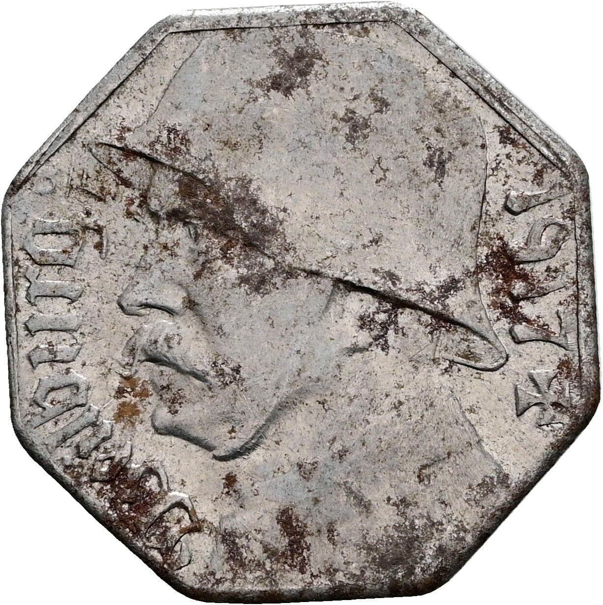 10 Pfennig 1917 – Rückseite
