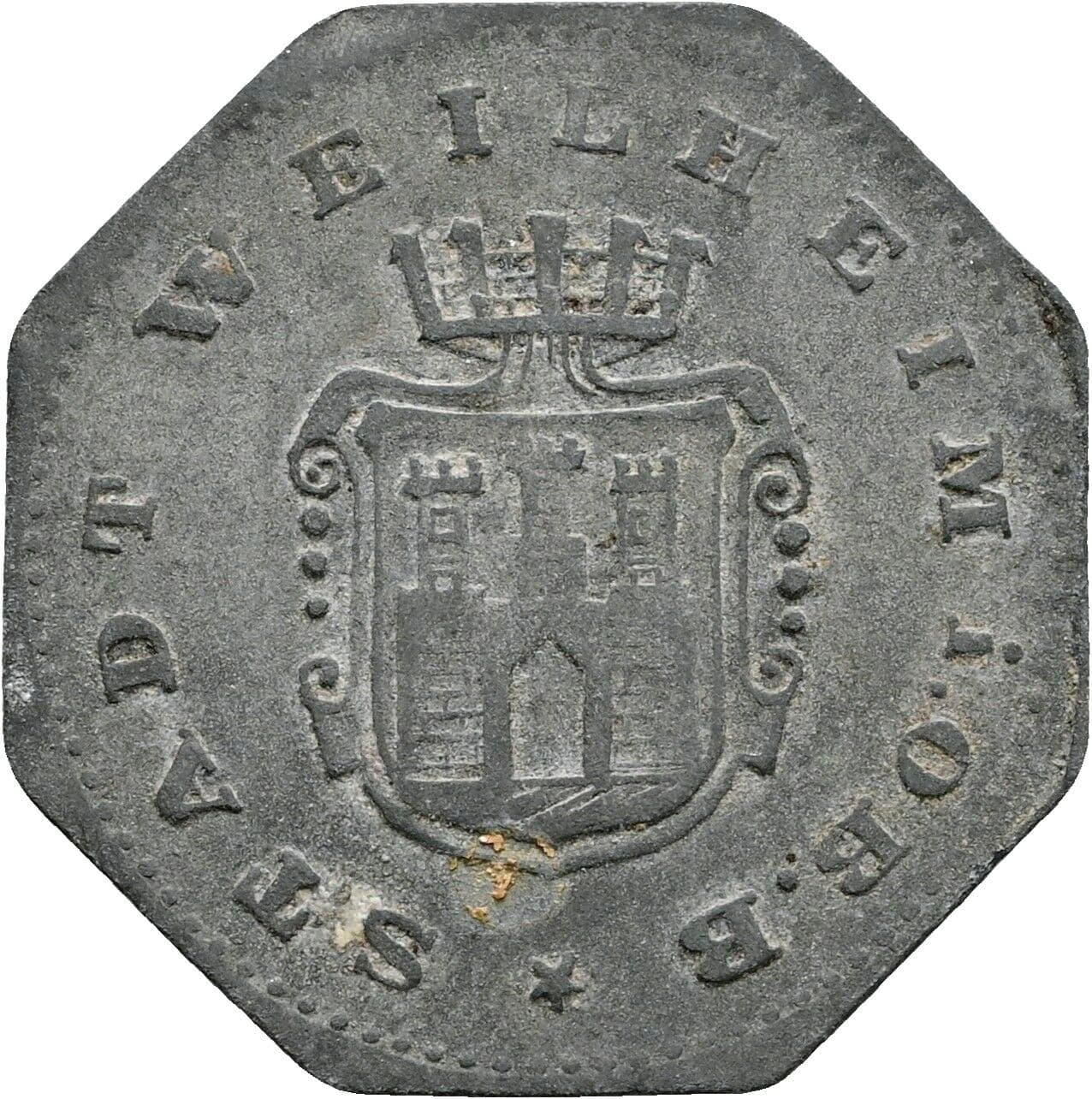 10 Pfennig 1917 – Rückseite