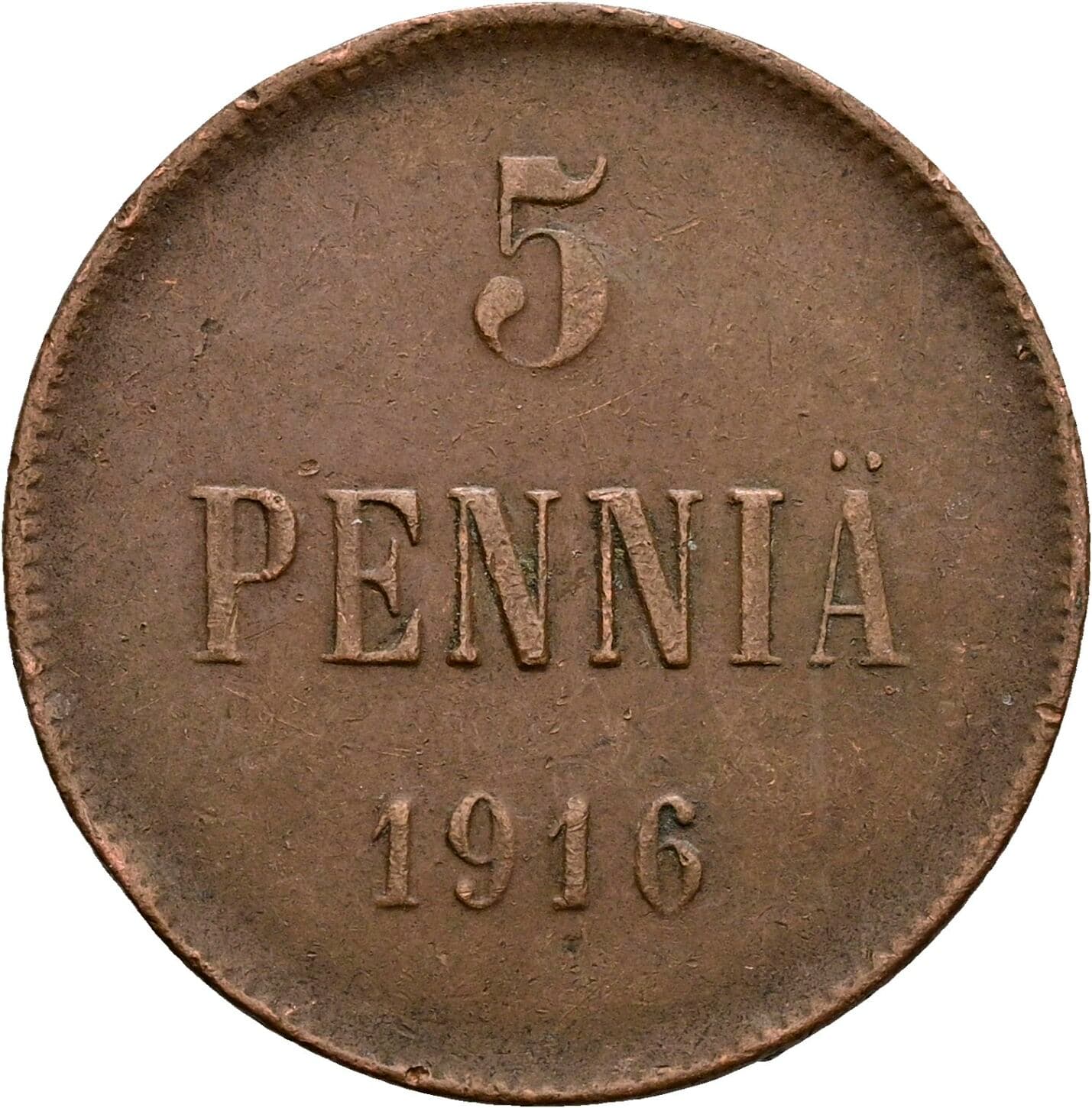 5 Penniä