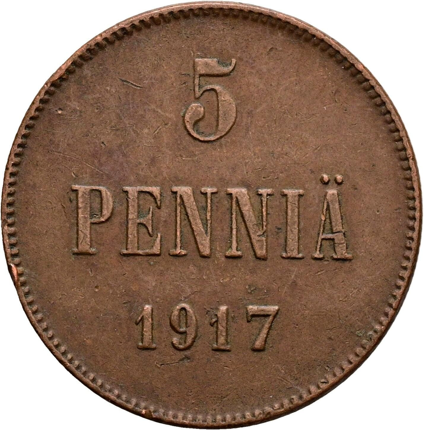 5 Penniä