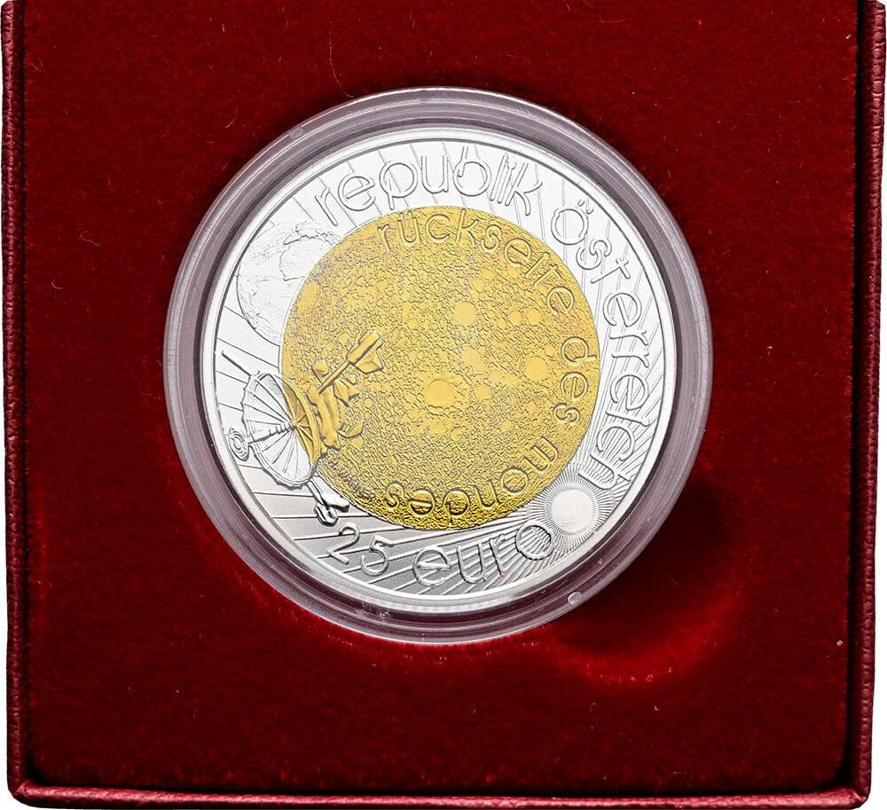 25 Euro Niob 2009 – Vorderseite