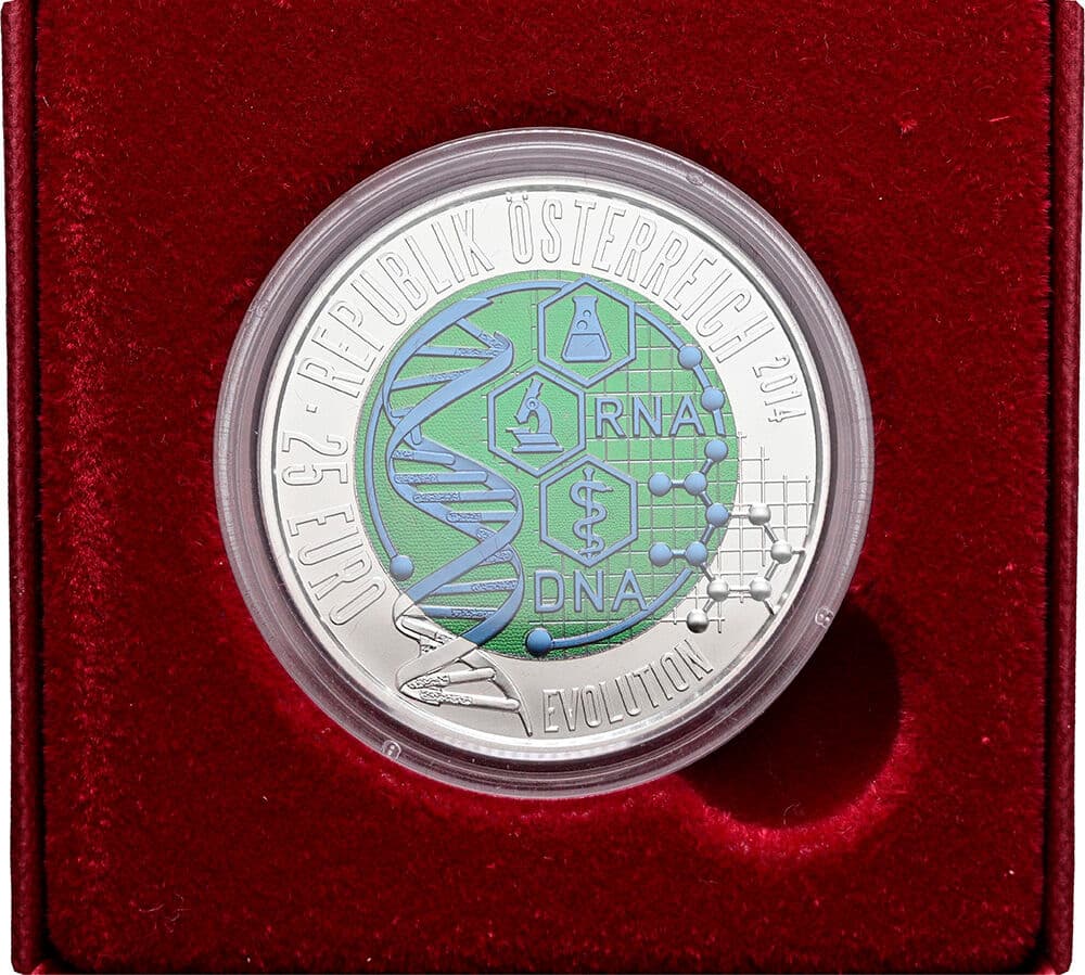 25 Euro Niob 2014 – Vorderseite