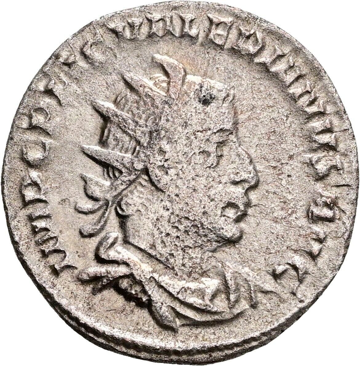 Antoninian Valerianus I. 253-260 AC – Vorderseite