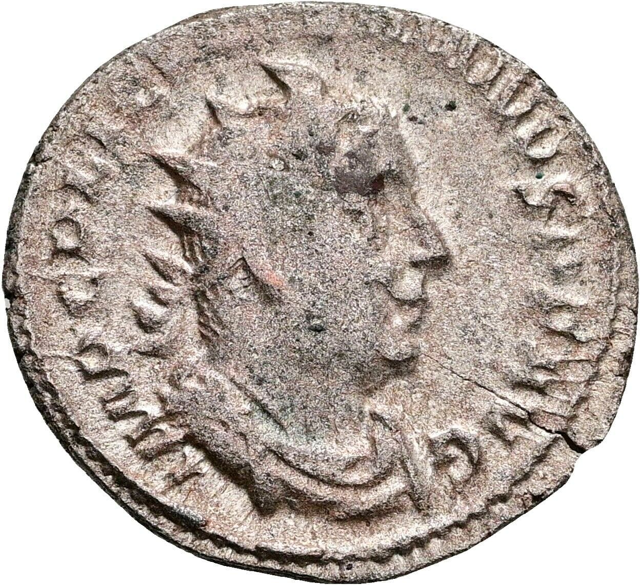 Antoninian Valerianus I. 253-260 AC – Vorderseite
