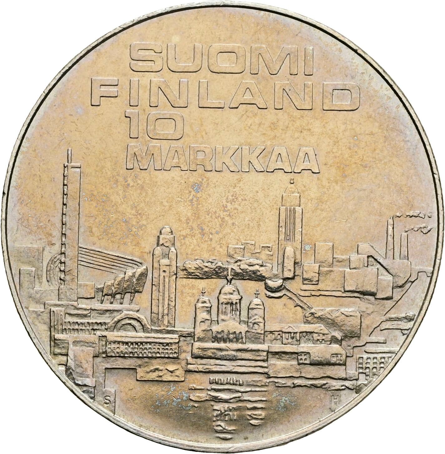 10 Markkaa 1971 – Vorderseite