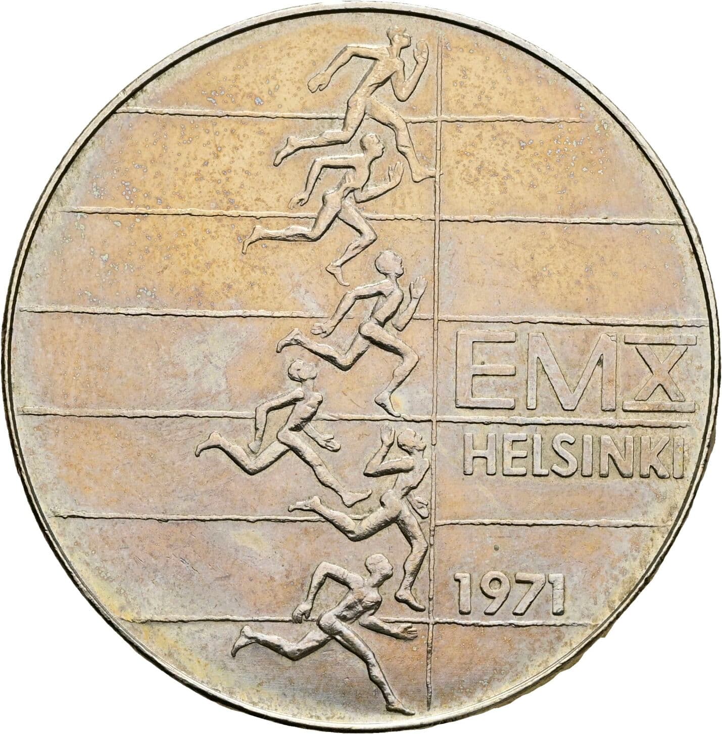 10 Markkaa 1971 – Rückseite