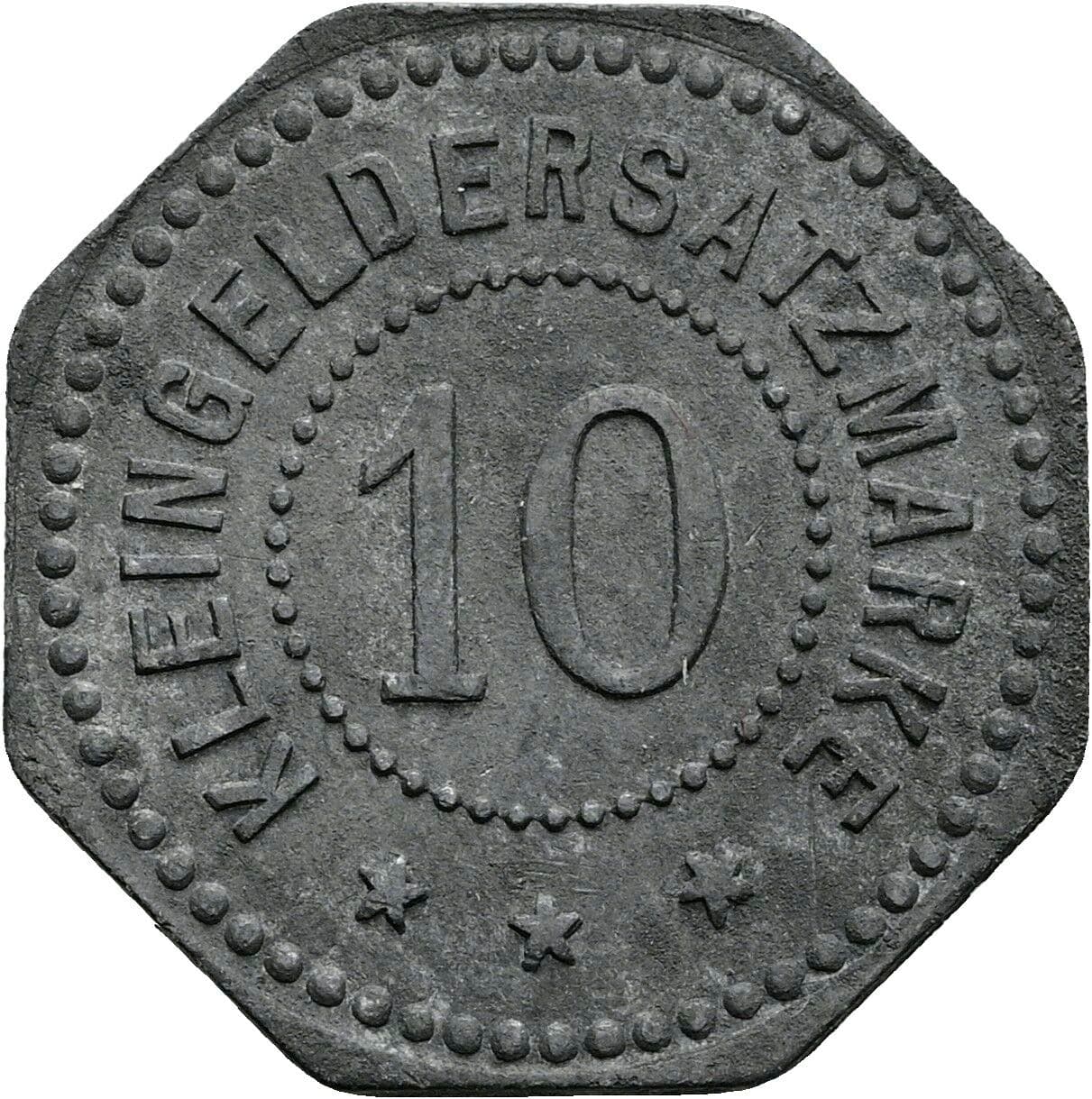 10 Pfennig 1917 – Vorderseite