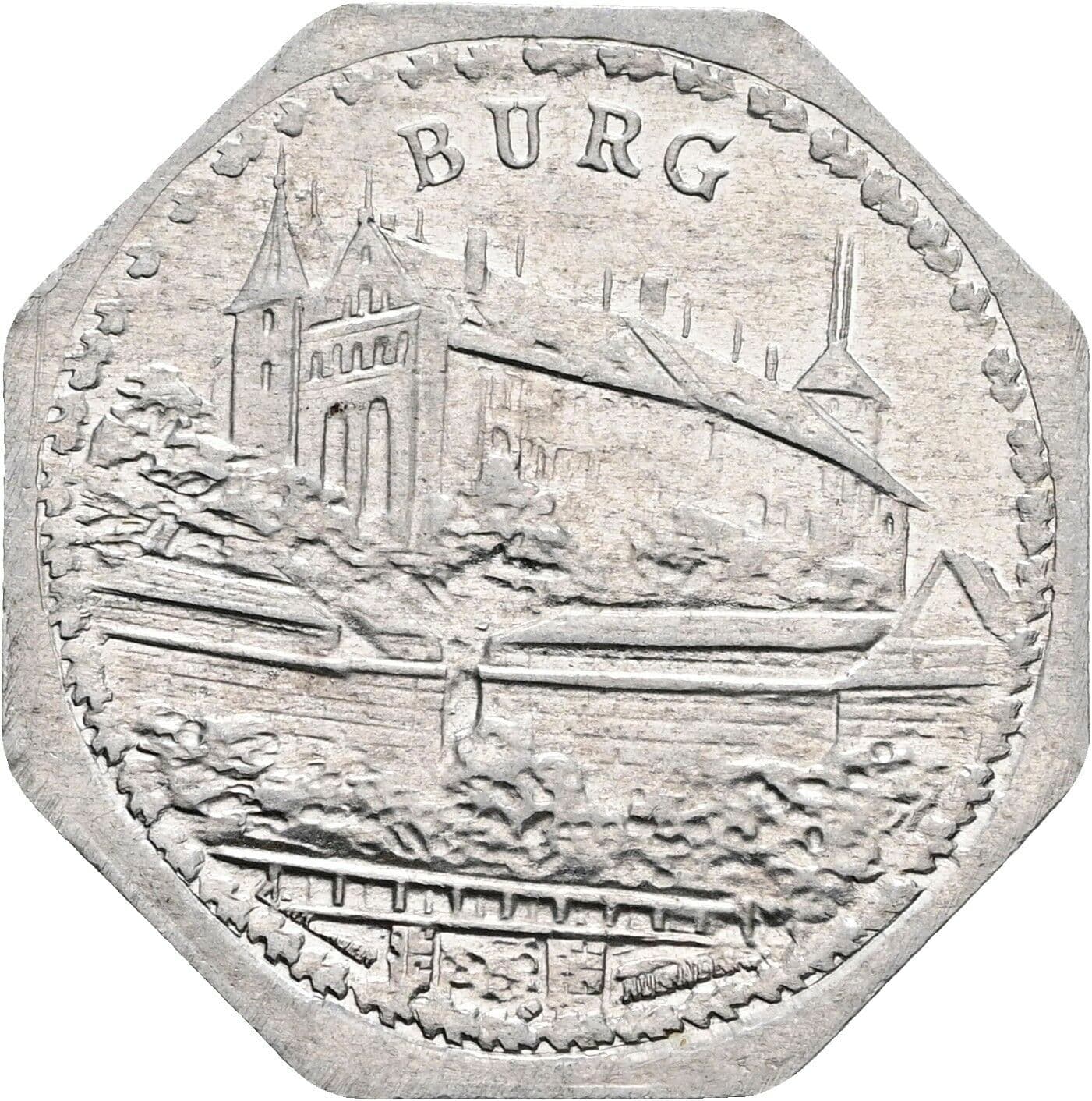 20 Pfennig ohne Jahr – Rückseite