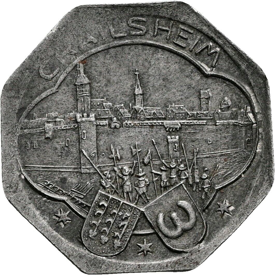 5 Pfennig 1918 – Rückseite