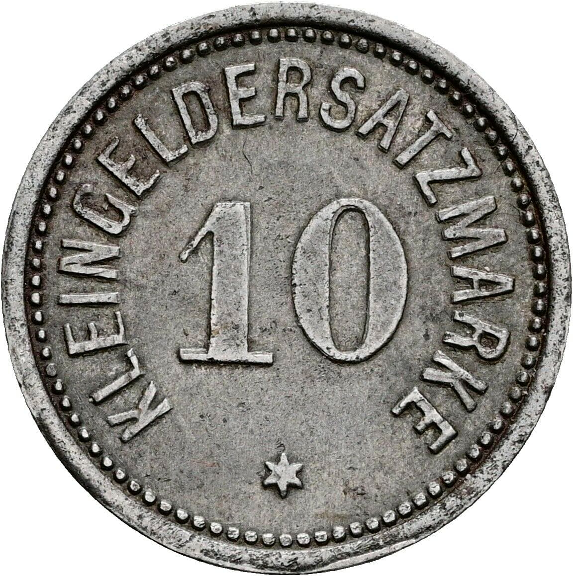 10 Pfennig 1917 – Vorderseite