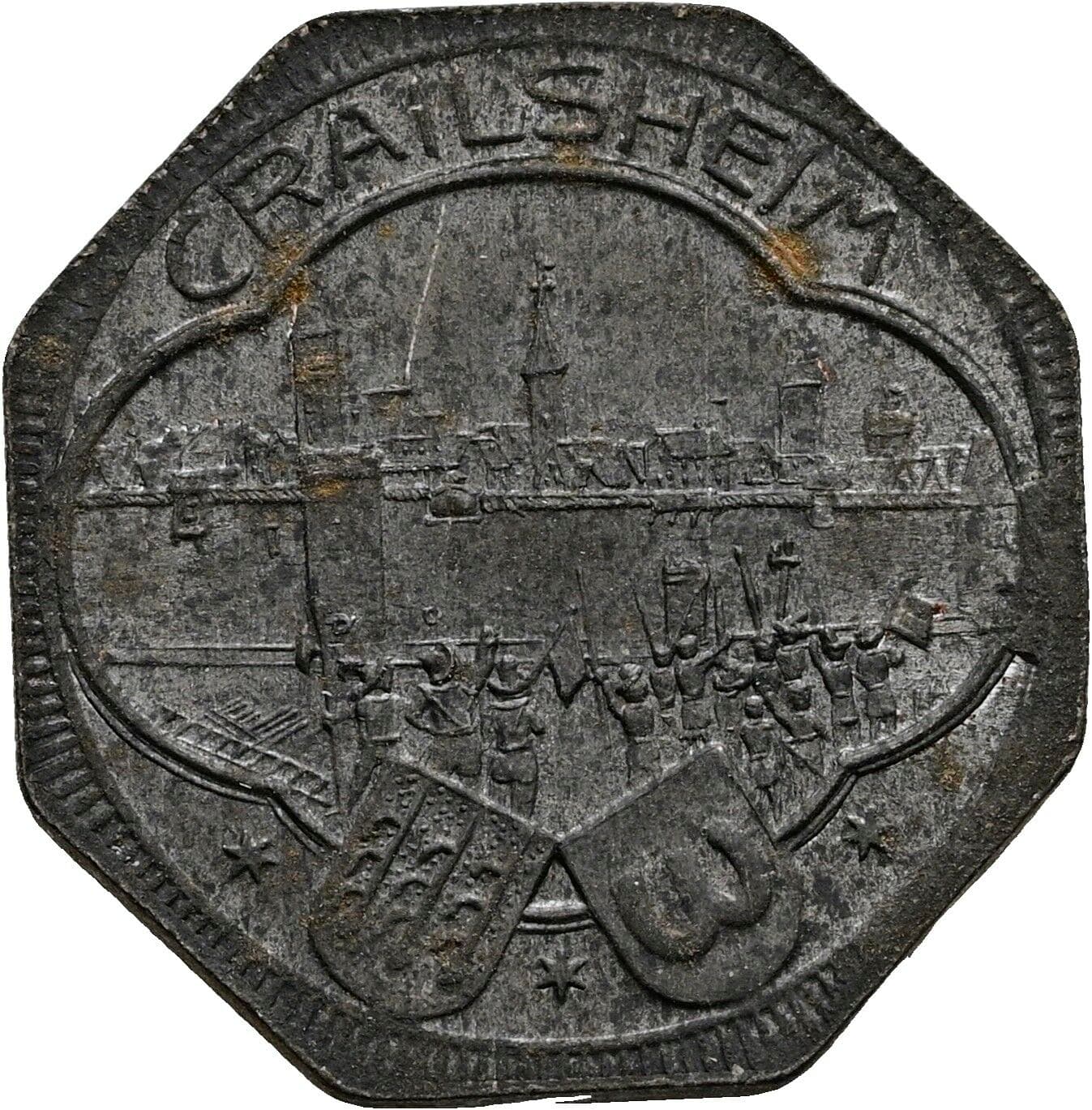 50 Pfennig 1918 – Rückseite