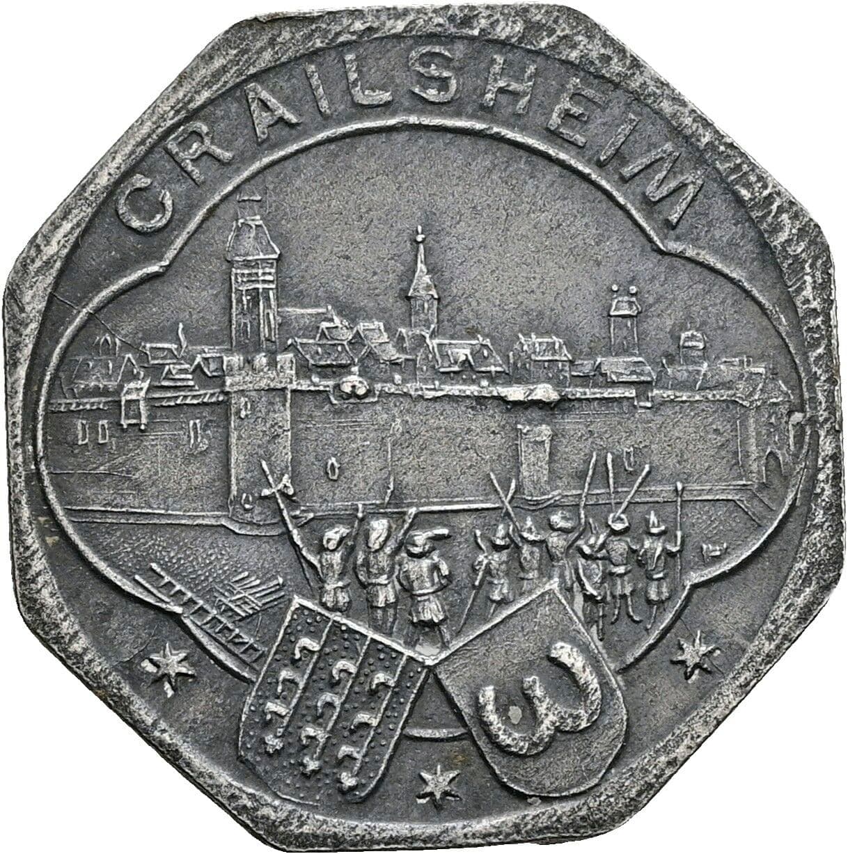 10 Pfennig 1918 – Rückseite