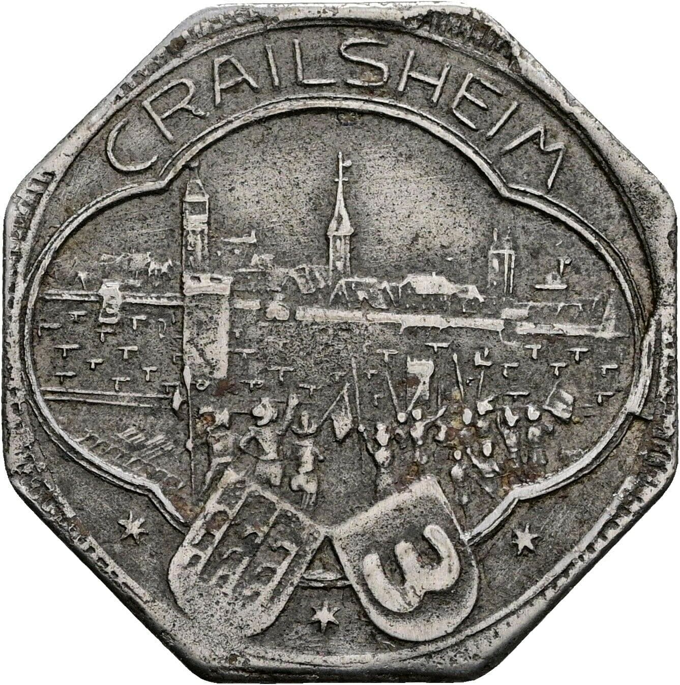 50 Pfennig 1918 – Rückseite